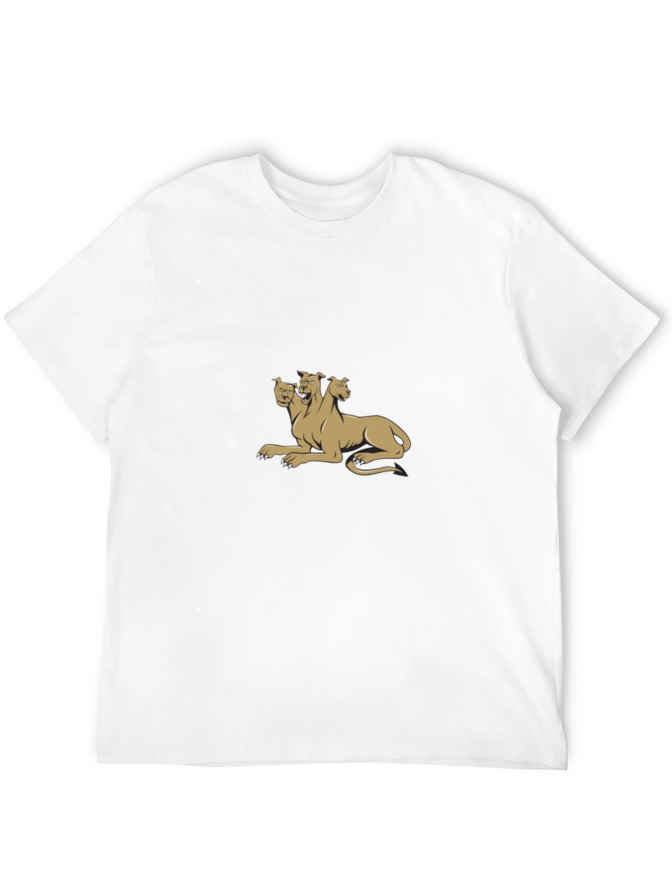Cerberus Graphic Tee - Black Cotton Blend