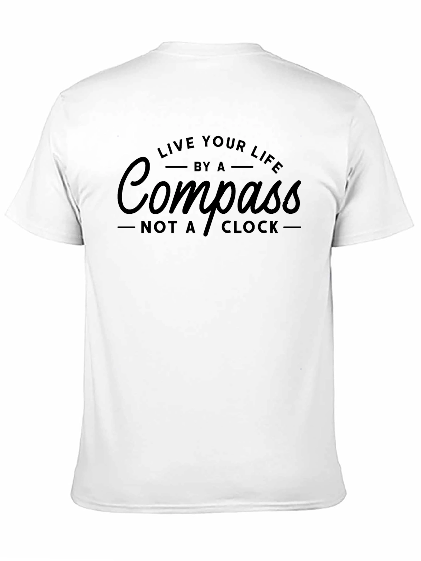 Compass Graphic Black T-Shirt