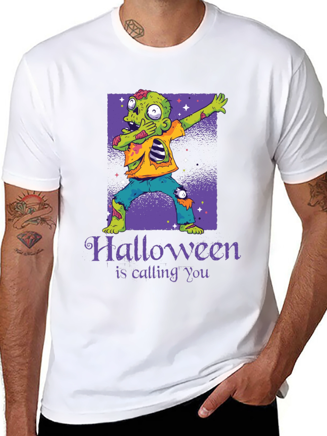 Halloween Zombie Dab T-Shirt