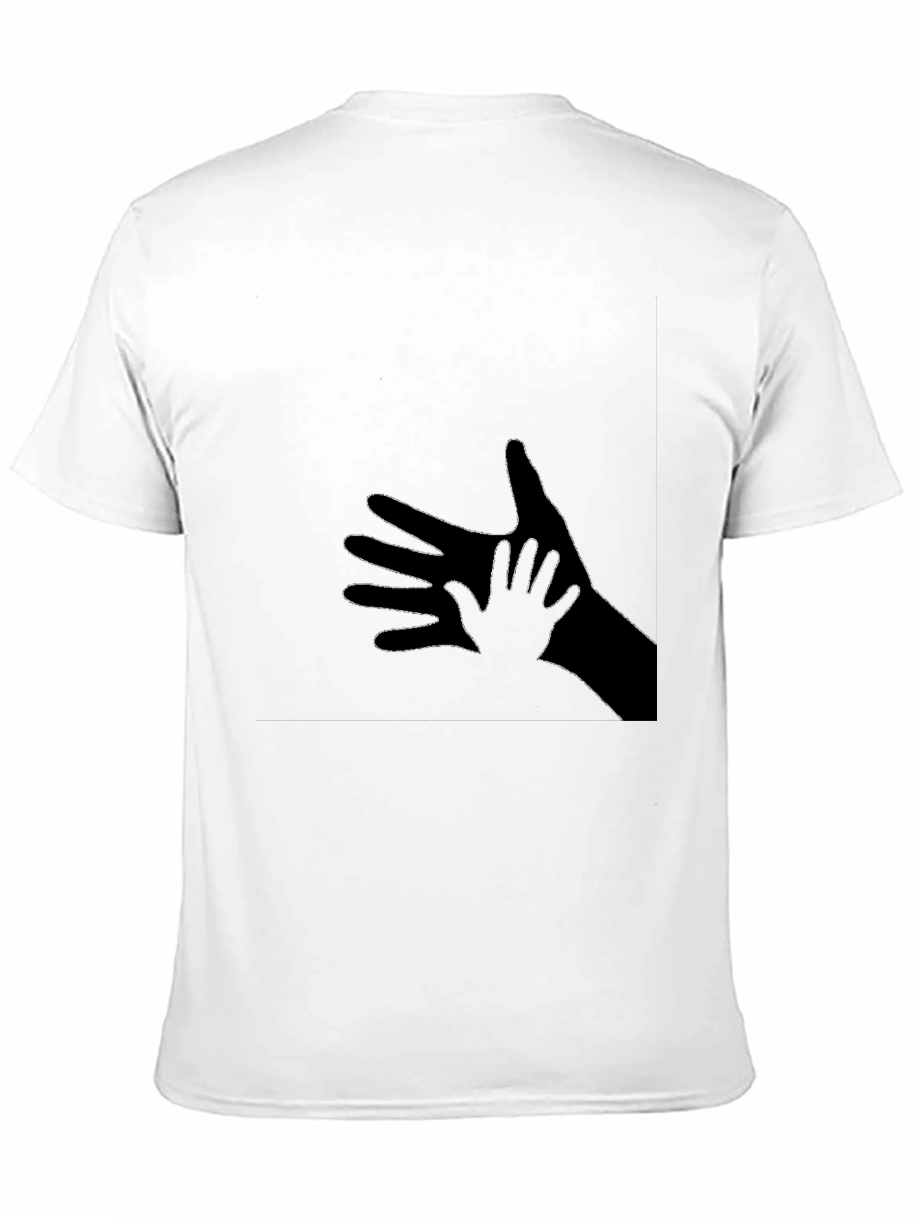 Shadow Hands Graphic T-Shirt - Unisex Black Tee