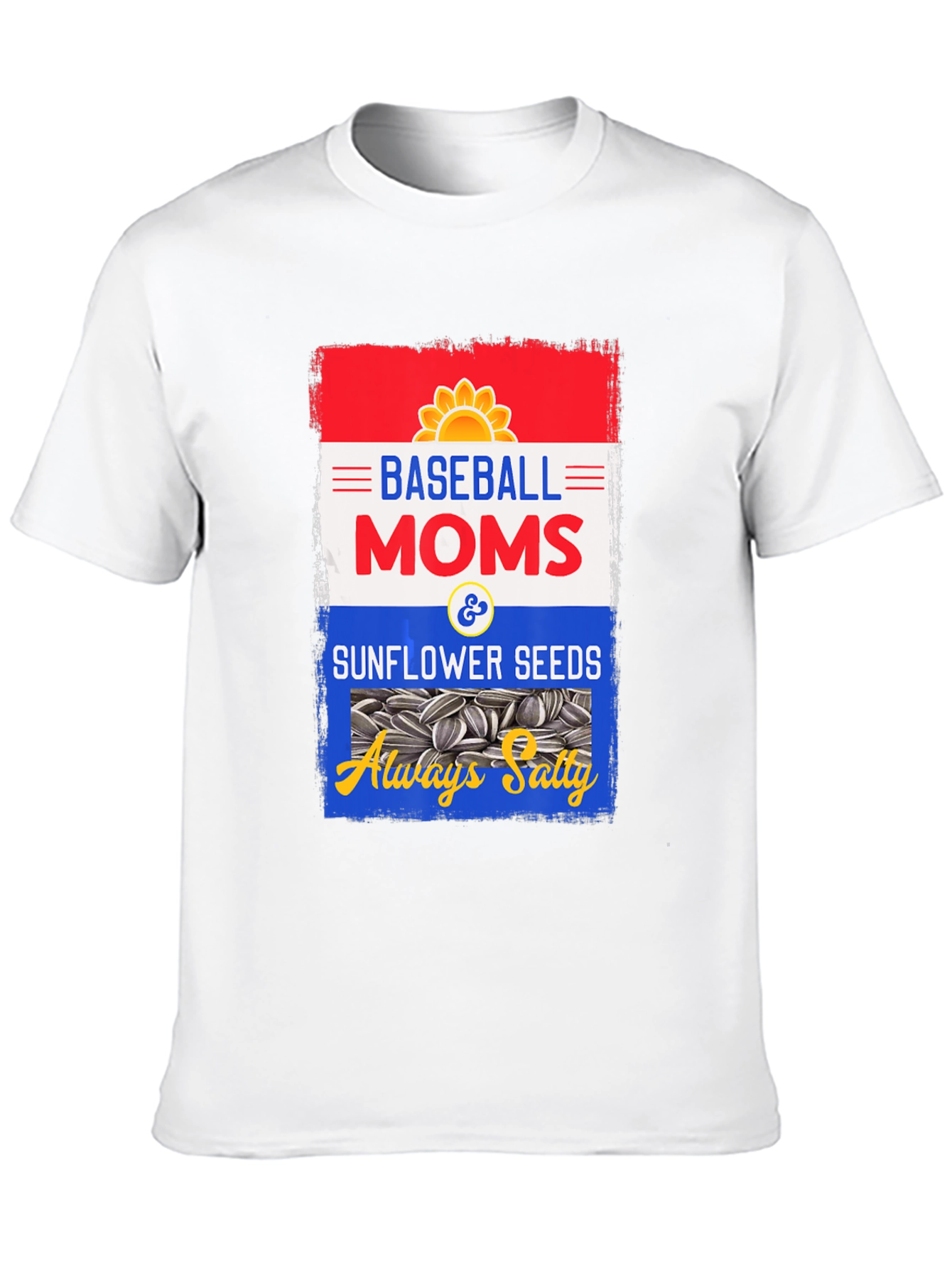 Baseball Moms Sunflower Seeds T-Shirt