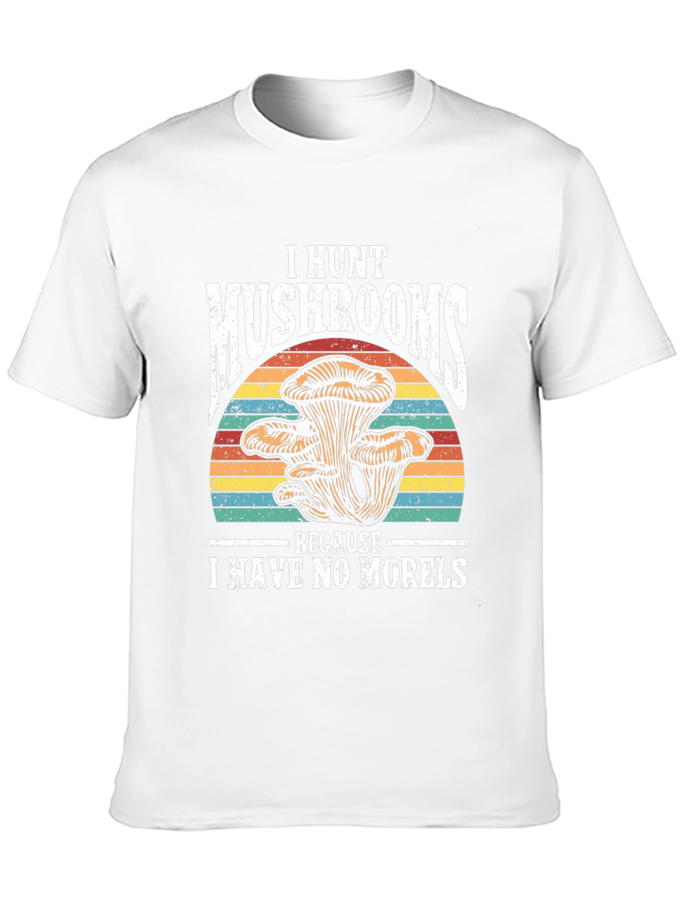Mushroom Hunter Novelty Graphic Tee