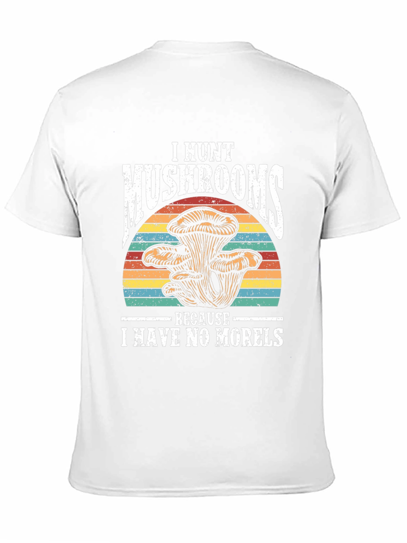 Mushroom Hunter Novelty Graphic Tee