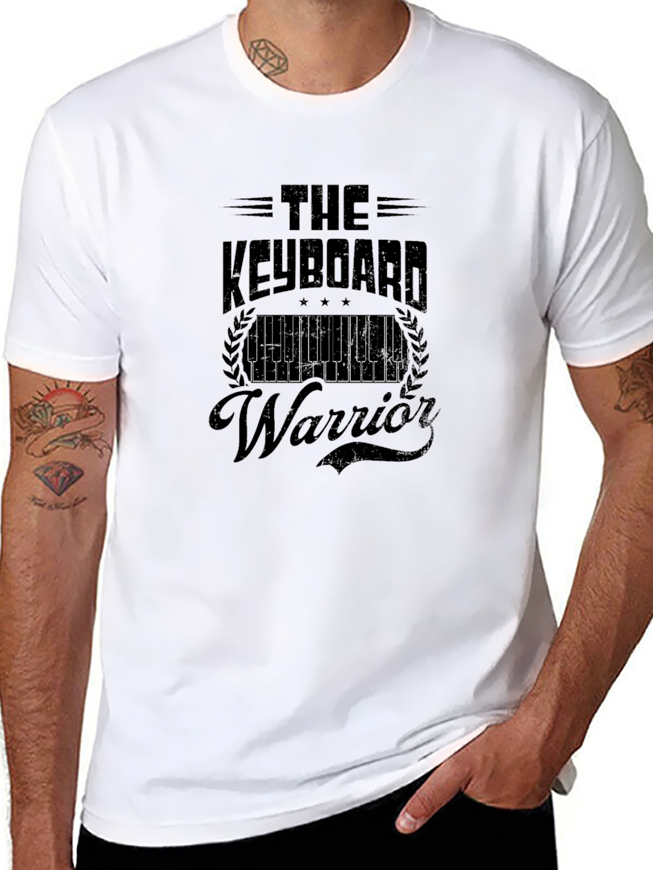 The Keyboard Warrior Black T-Shirt