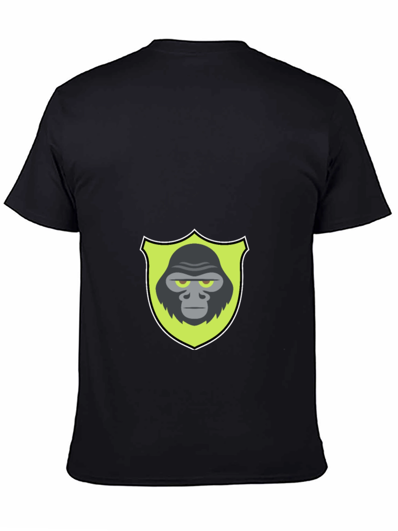 Gorilla Shield Graphic Black T-Shirt