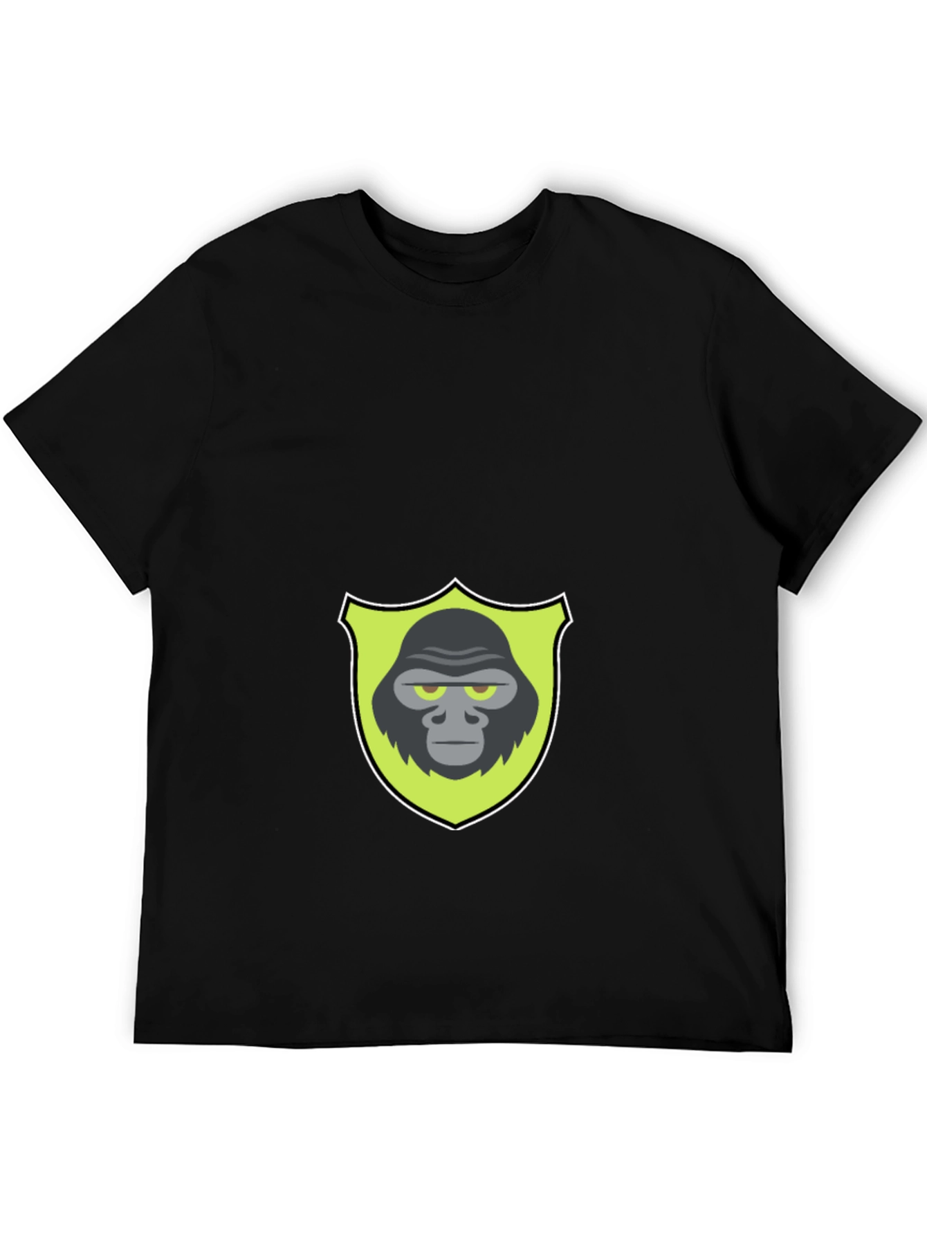 Gorilla Shield Graphic Black T-Shirt