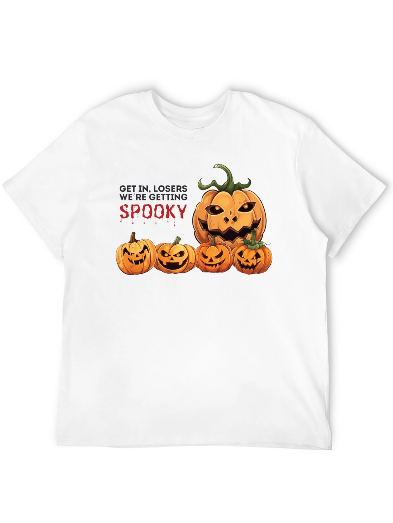 Spooky Season Pumpkin Graphic T-Shirt