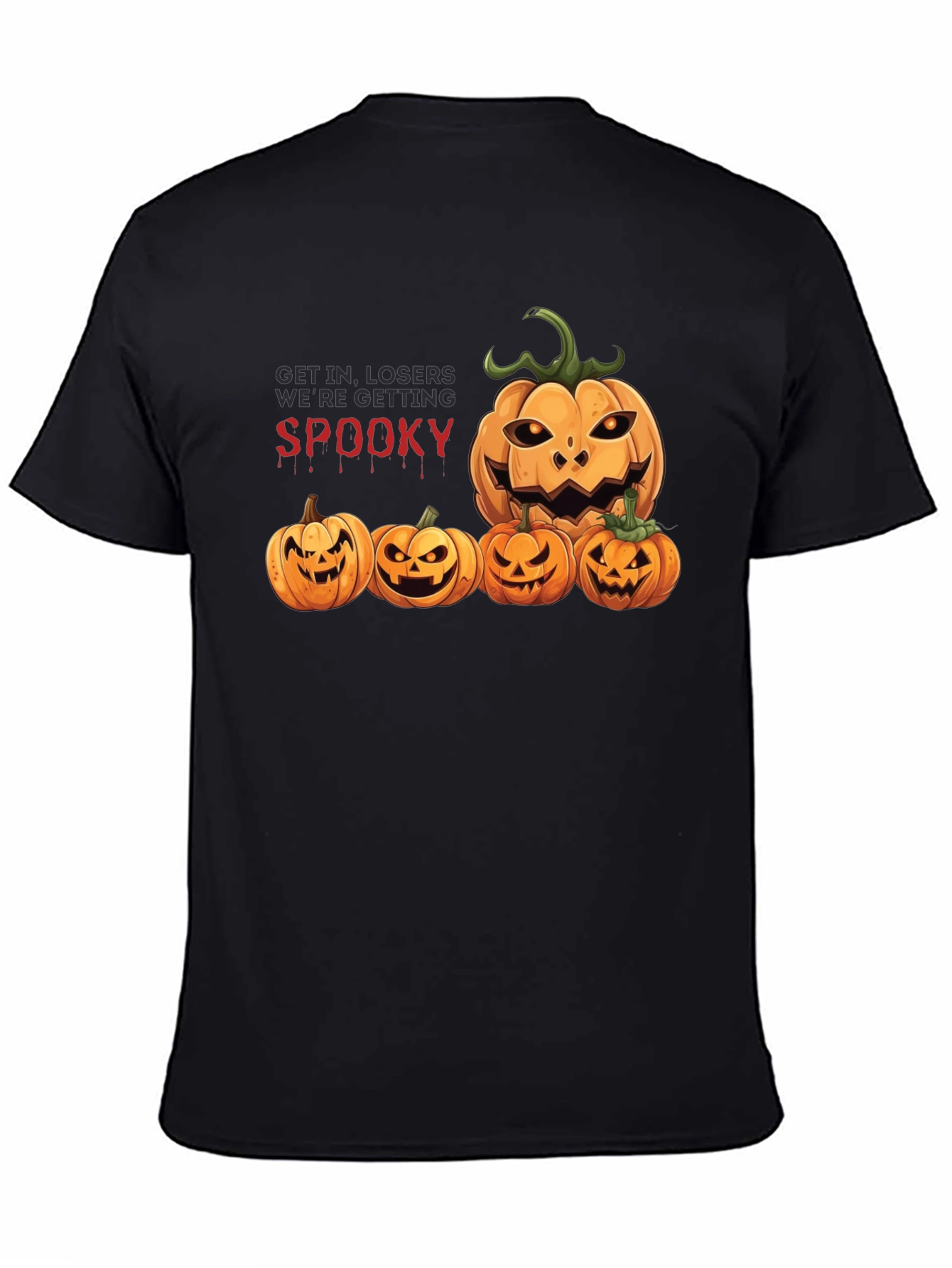 Spooky Season Pumpkin Graphic T-Shirt