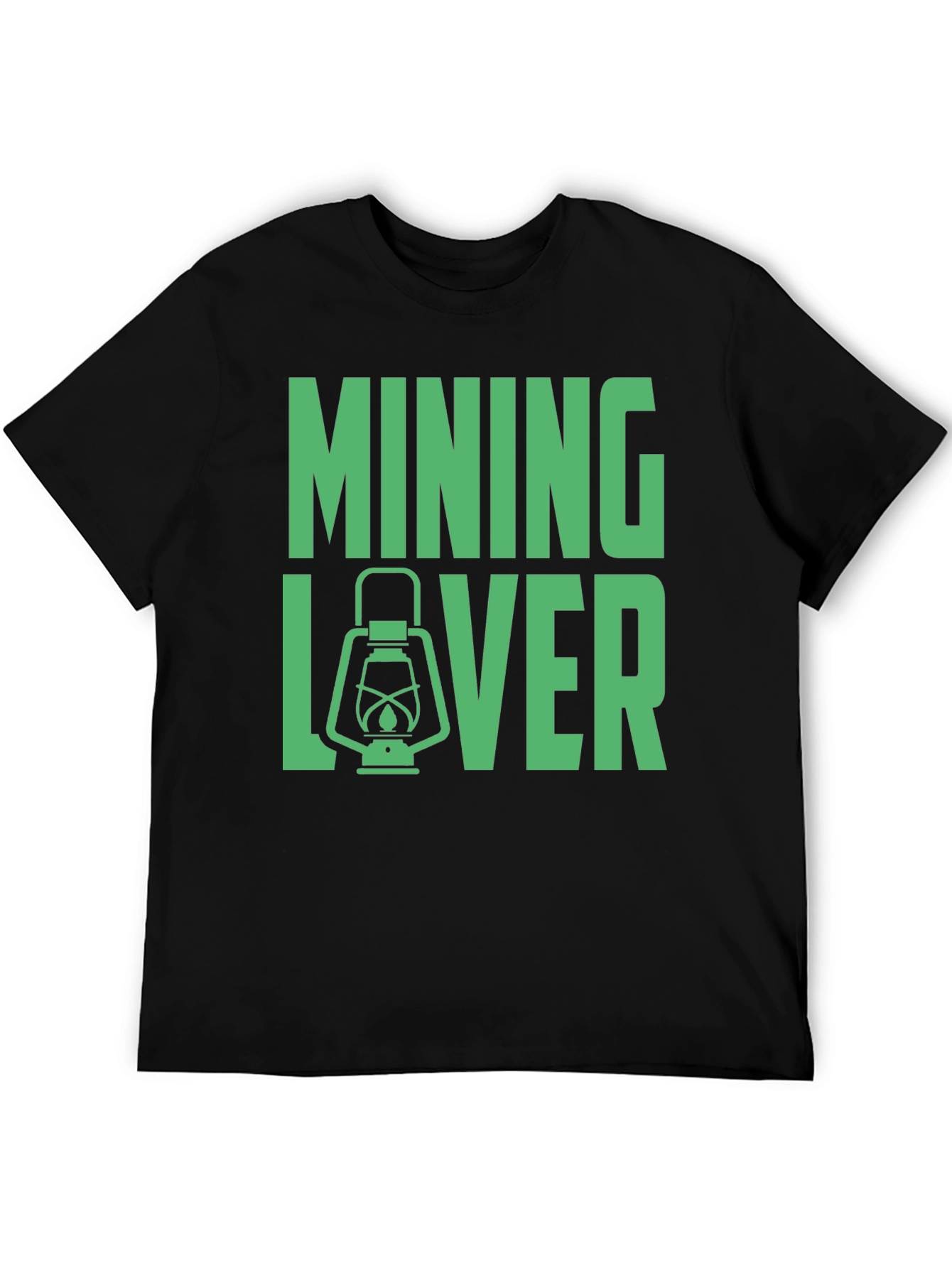 Mining Lover T-Shirt - Miners Lantern Design