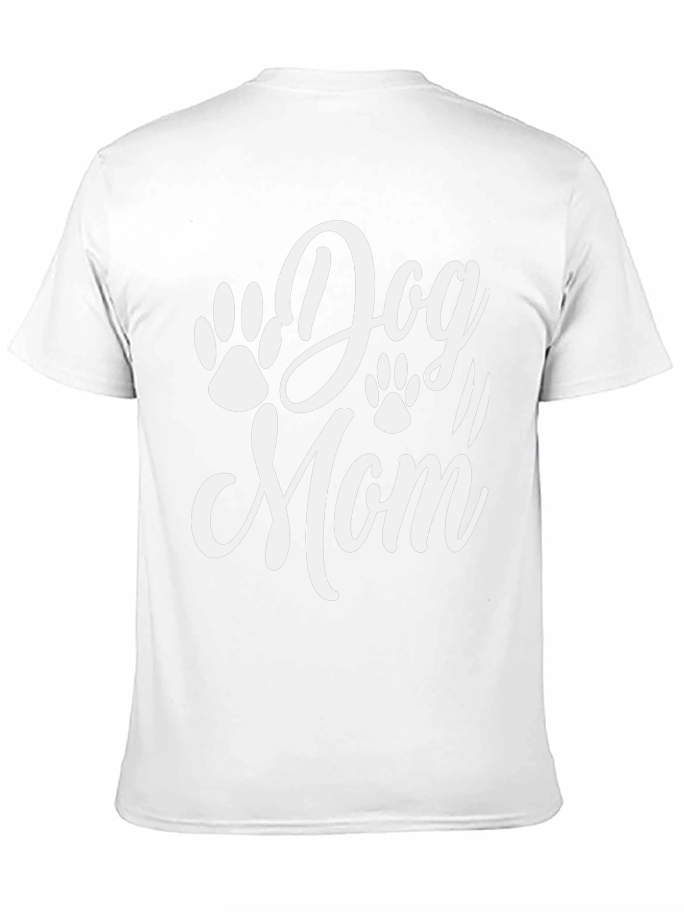 Dog Mom Graphic Tee - Black Unisex T-Shirt