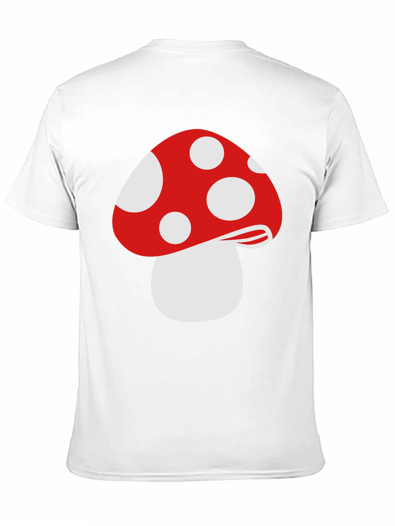 Mushroom Graphic T-Shirt - Stylish Black Tee