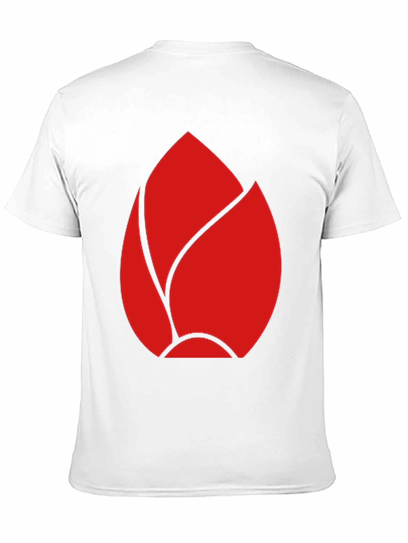 Red Bud Graphic Black T-Shirt