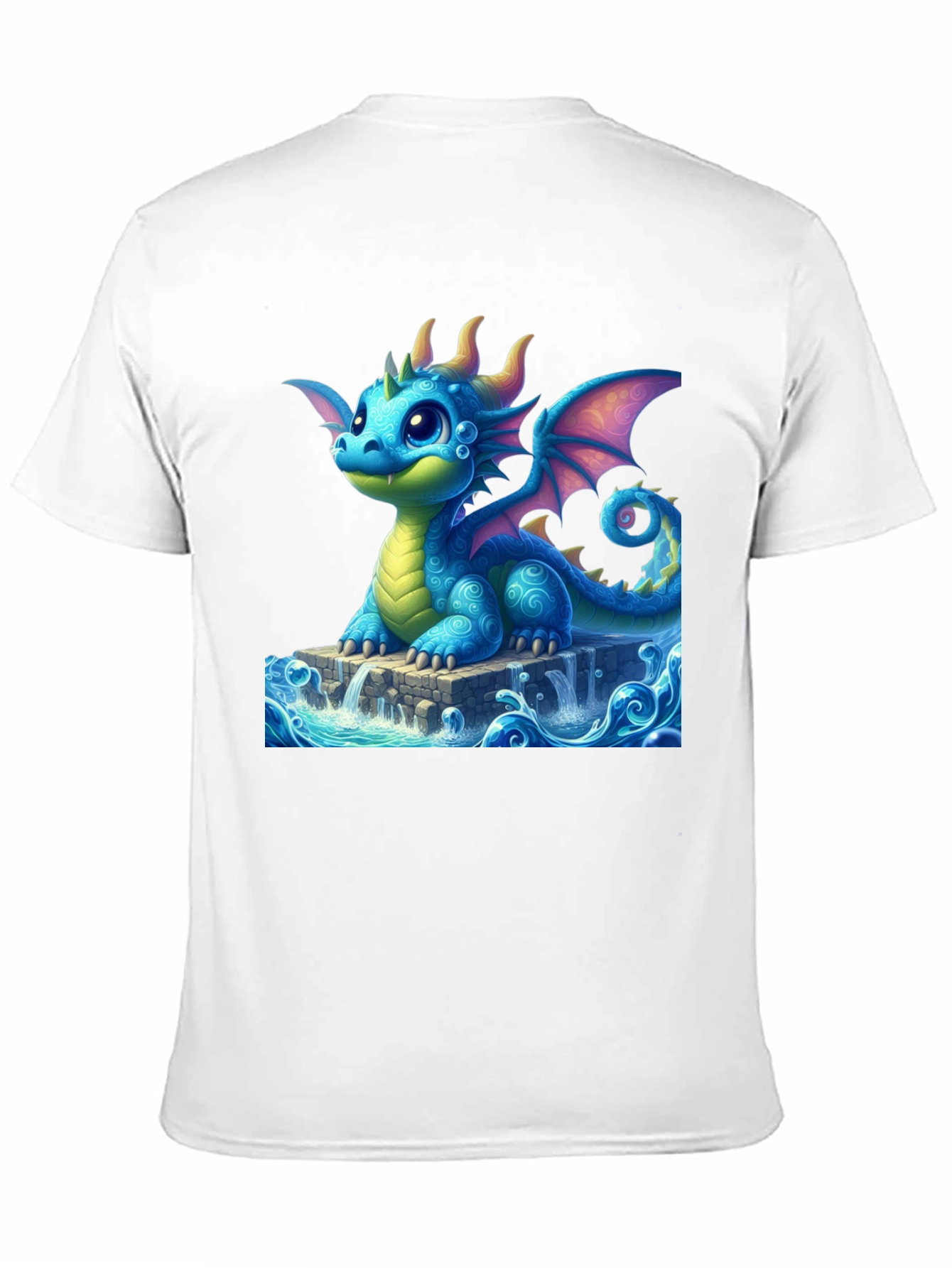 Dragon Waterscape Graphic Tee
