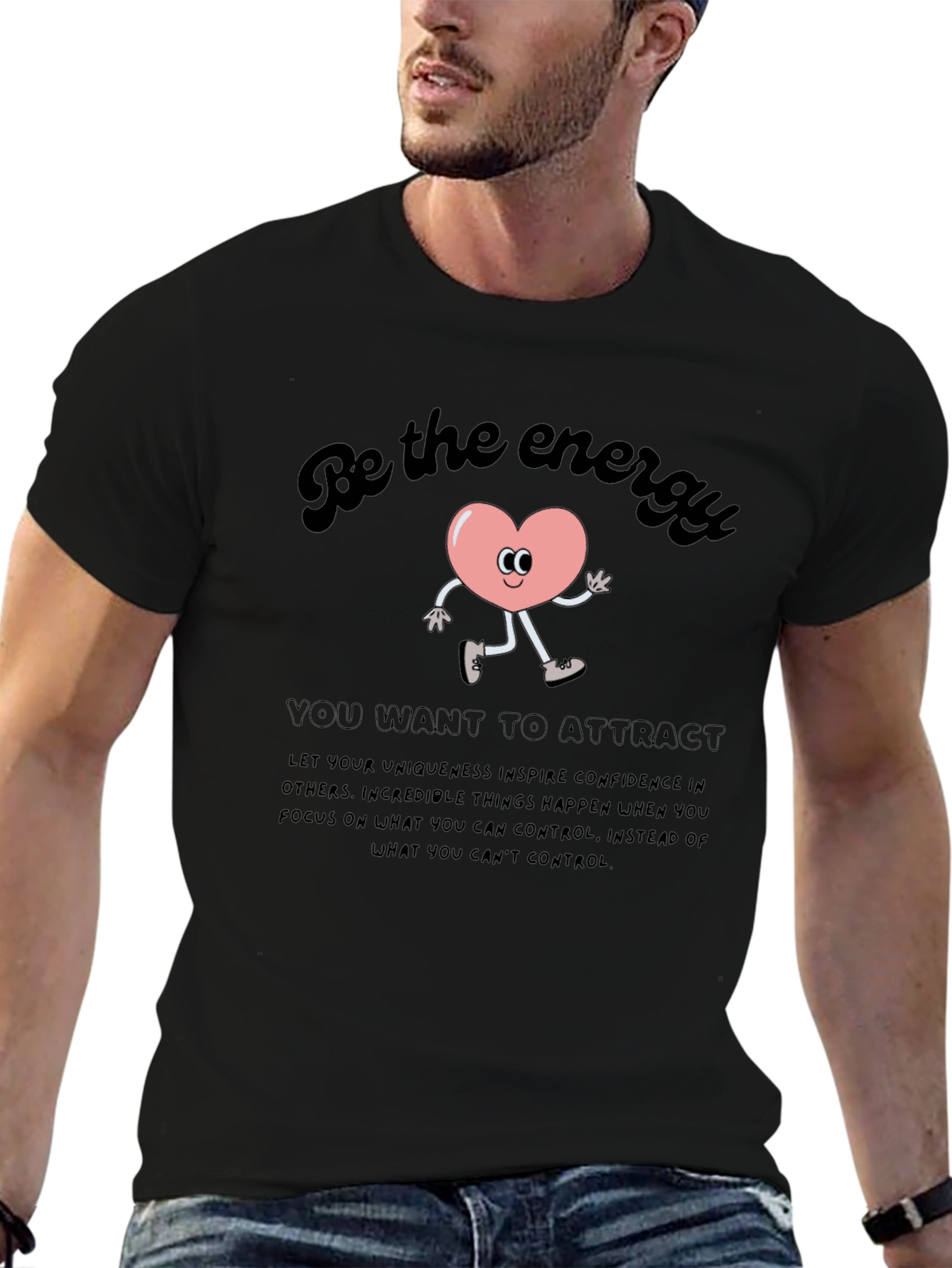 Be the Energy Graphic Tee - Inspirational & Unique