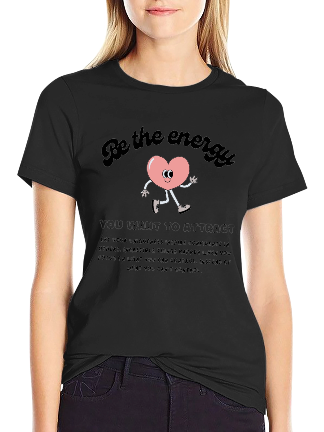 Be the Energy Graphic Tee - Inspirational & Unique