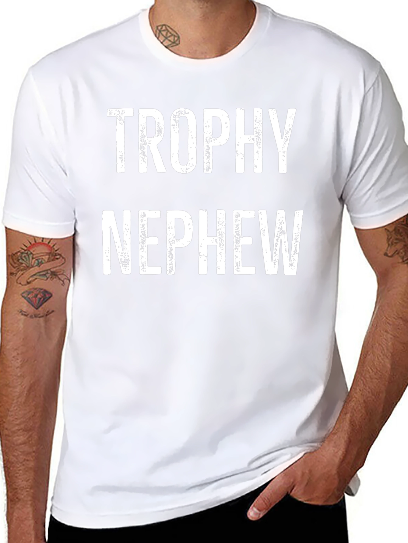 Trophy Nephew T-Shirt - Cool Gift Tee