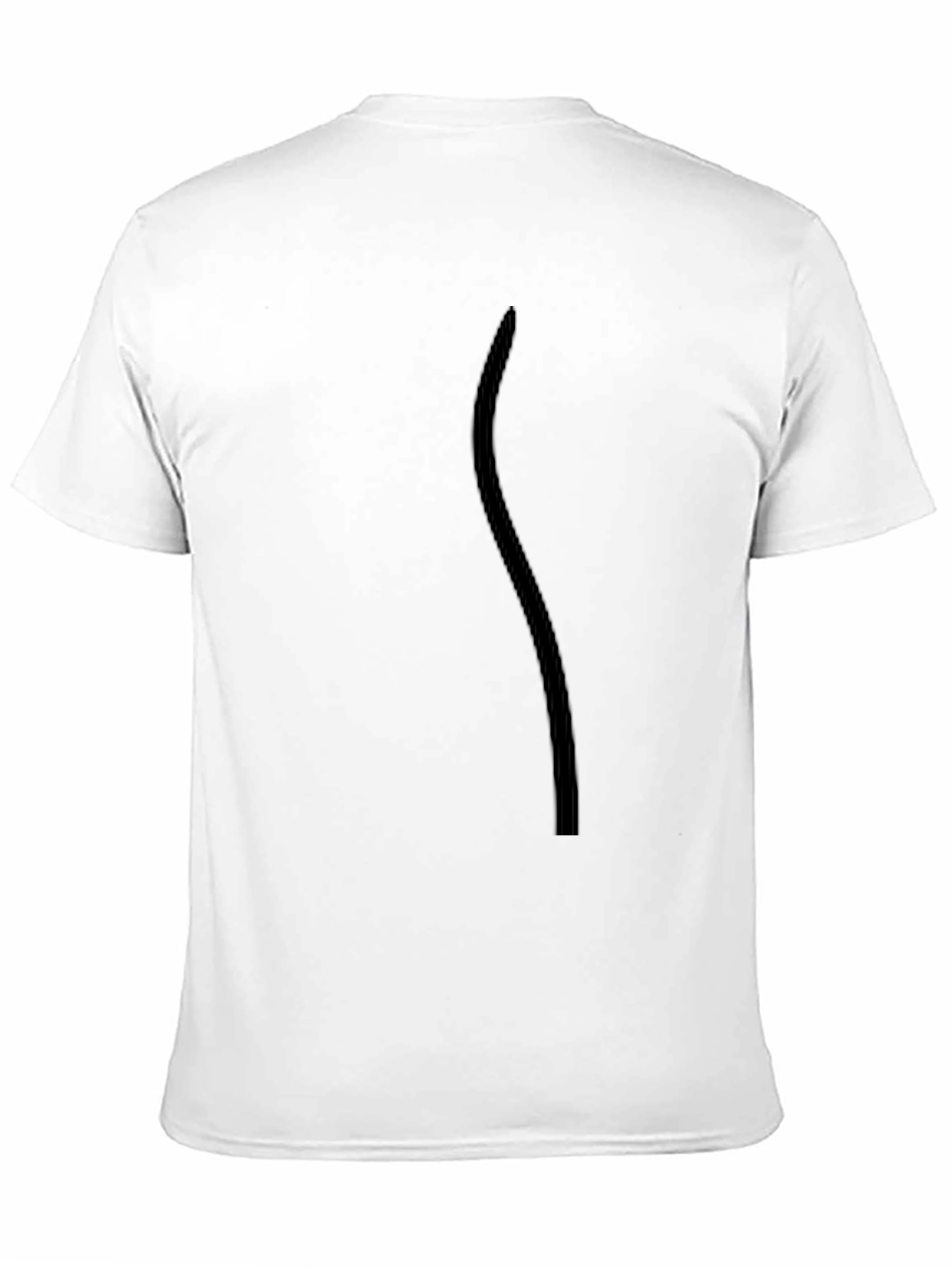 Mens Basic Black Short Sleeve T-Shirt