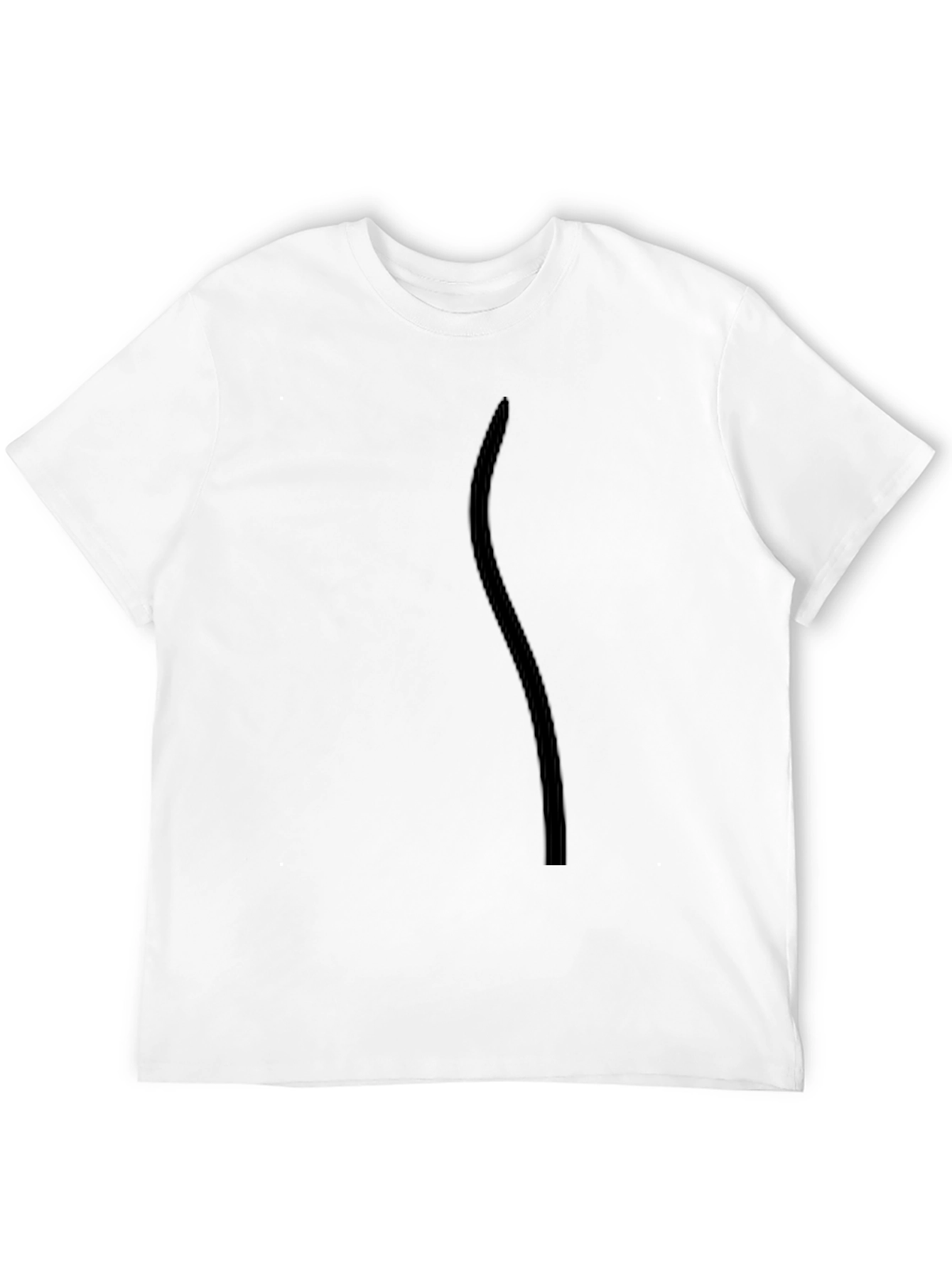 Mens Basic Black Short Sleeve T-Shirt