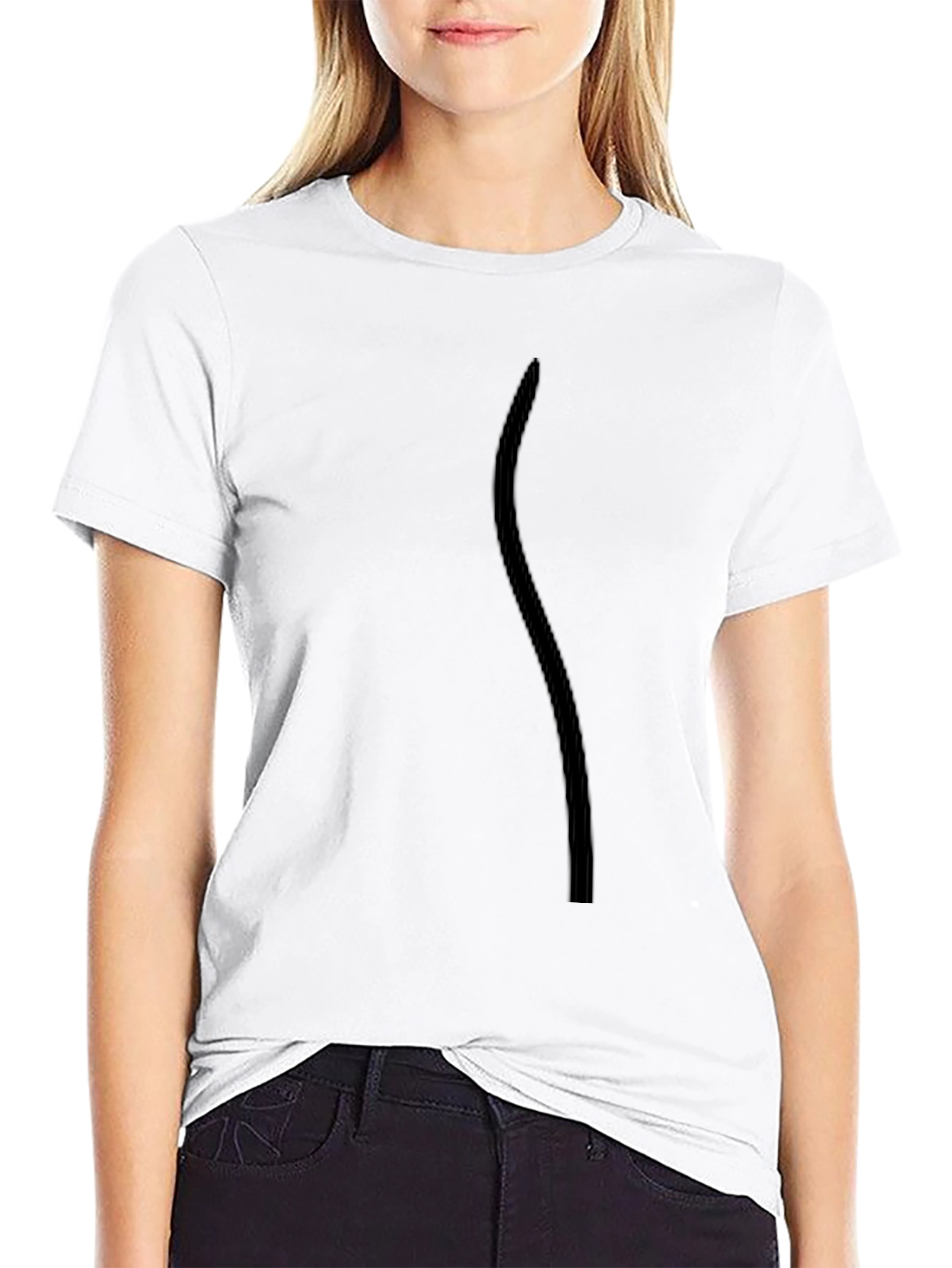 Mens Basic Black Short Sleeve T-Shirt