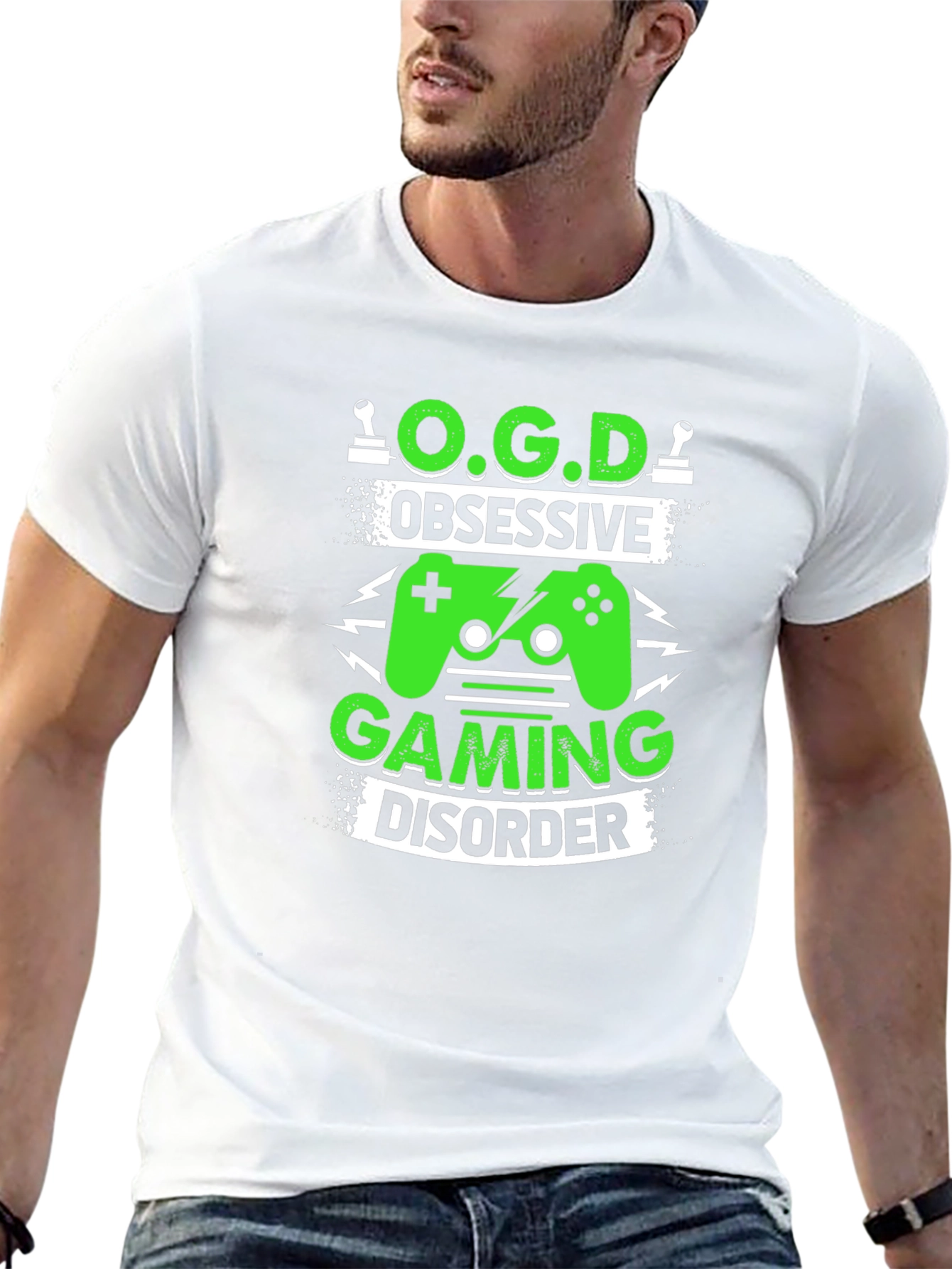 Obsessive Gaming Disorder T-Shirt Funny Gamer Tee