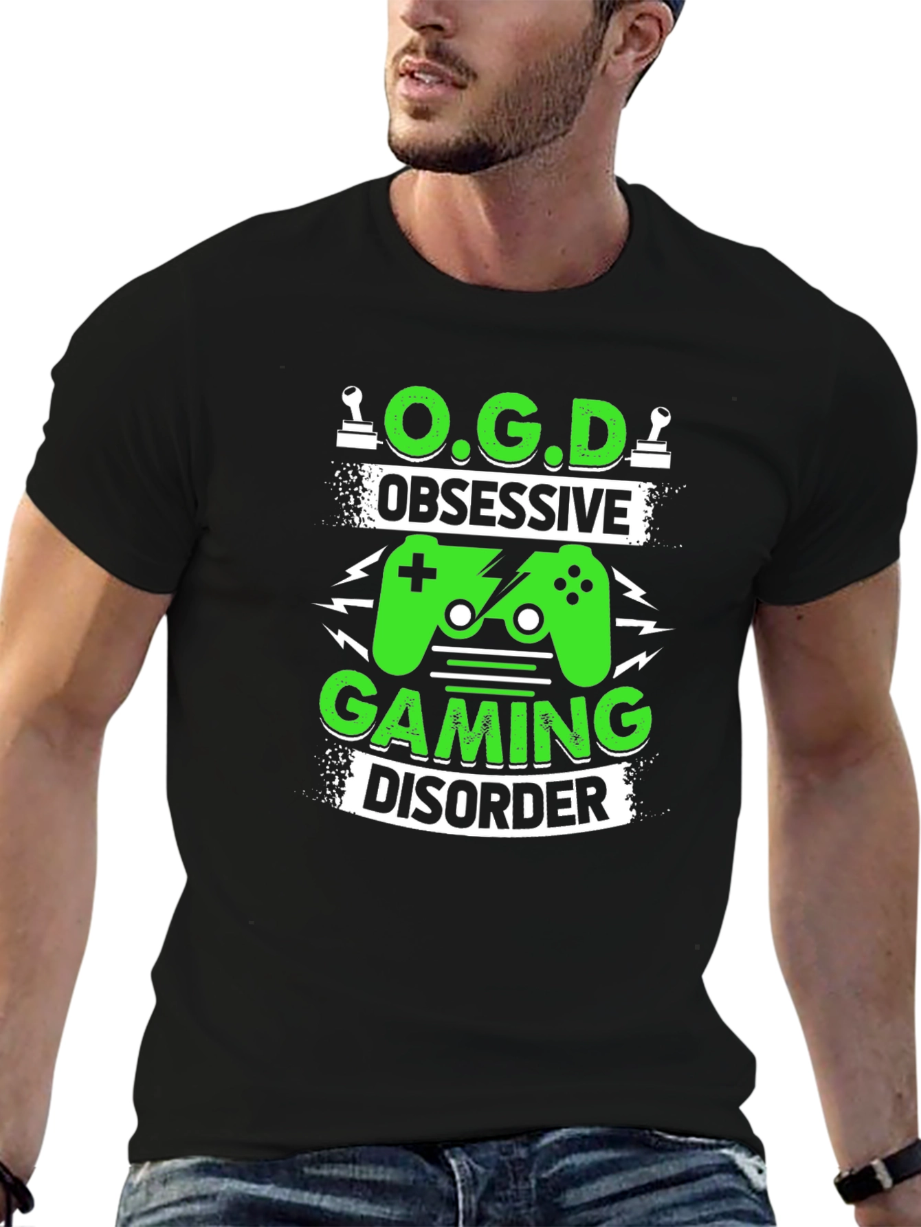 Obsessive Gaming Disorder T-Shirt Funny Gamer Tee