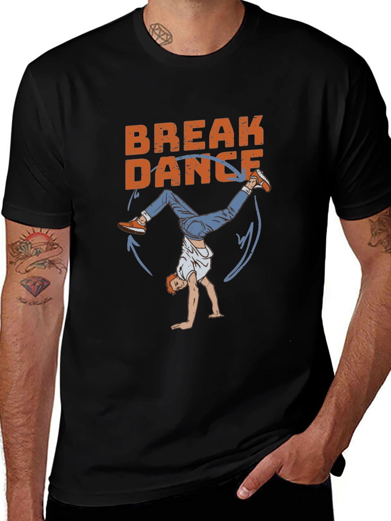 Breakdance Graphic Tee - Stylish Urban Dance T-Shirt