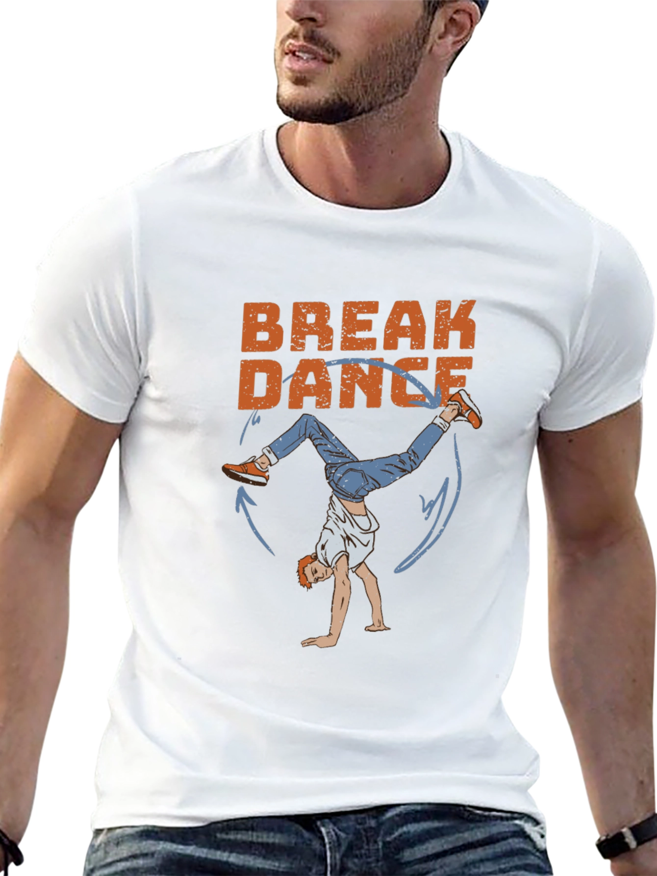 Breakdance Graphic Tee - Stylish Urban Dance T-Shirt