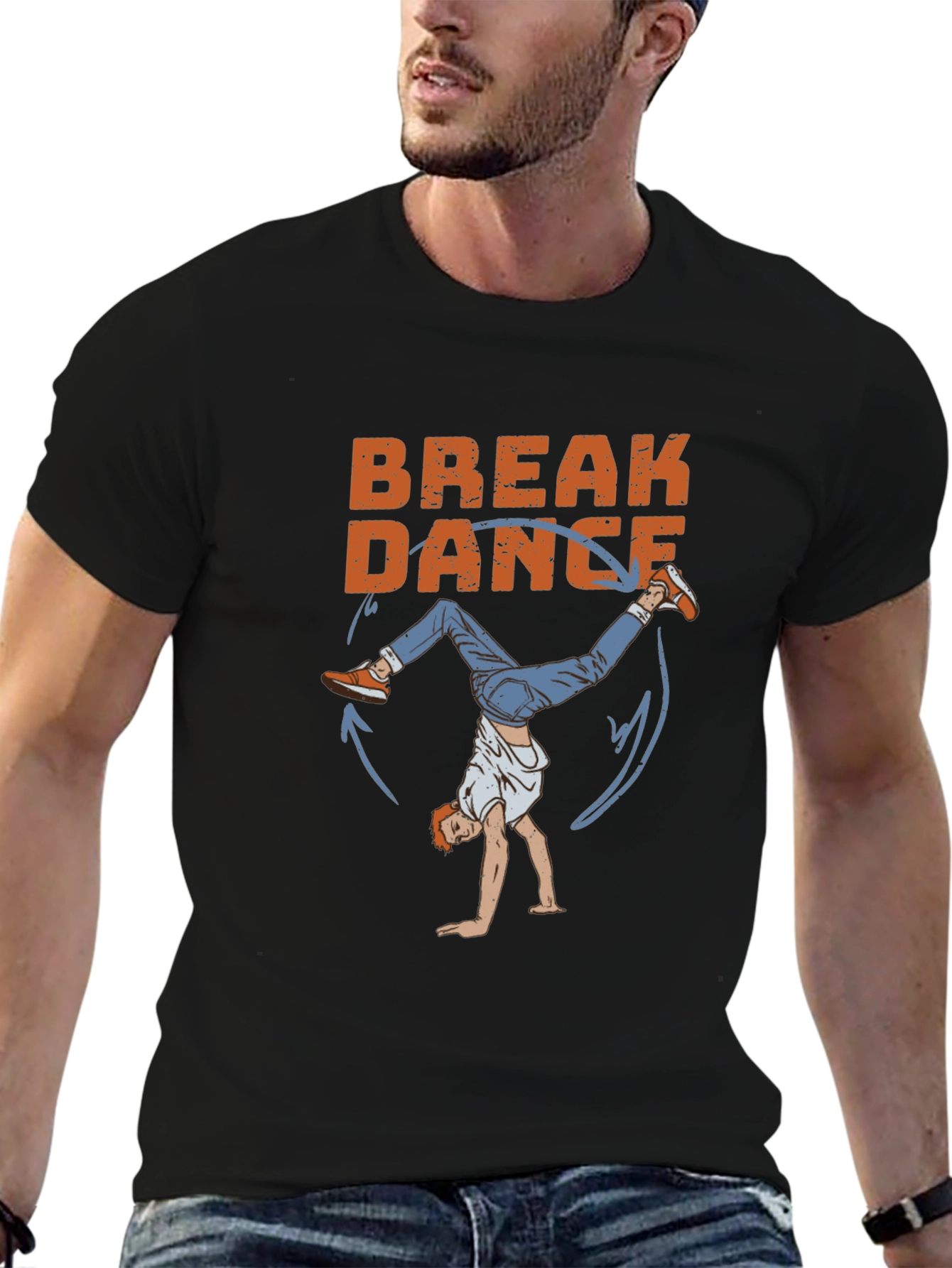 Breakdance Graphic Tee - Stylish Urban Dance T-Shirt