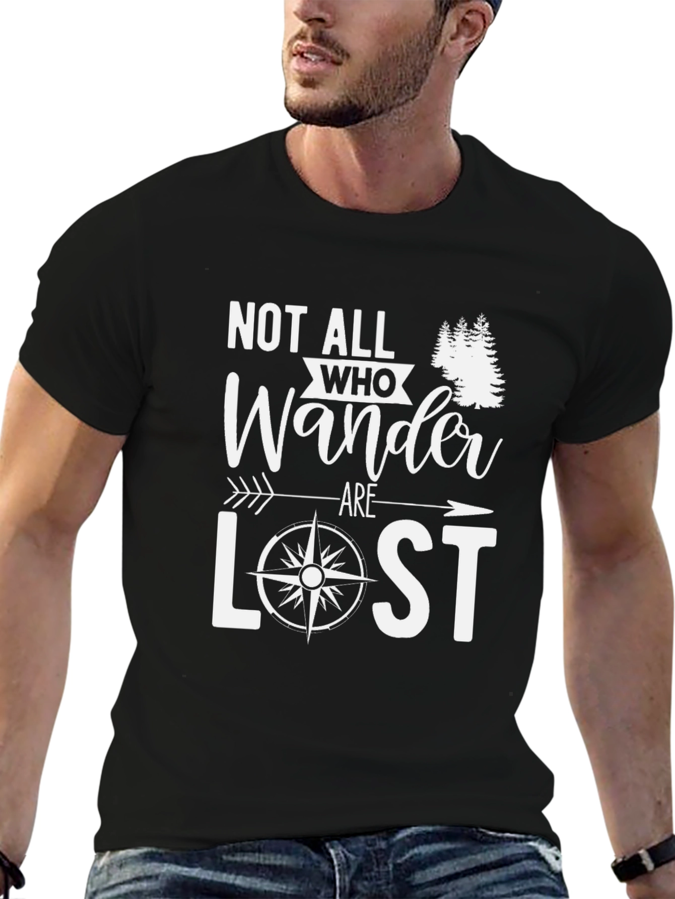 Not All Who Wander Are Lost Graphic T-Shirt