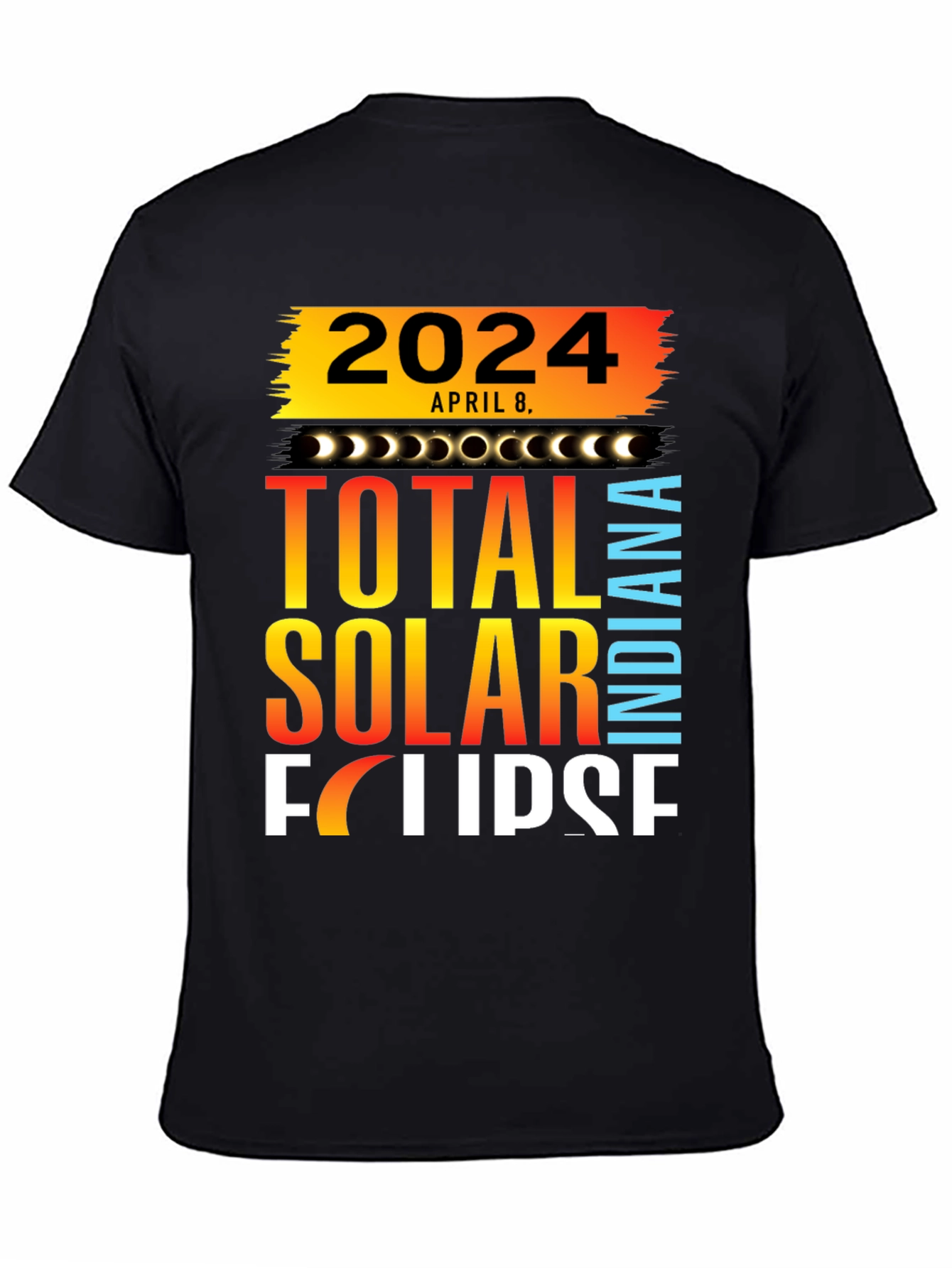 2024 Indiana Total Solar Eclipse T-Shirt