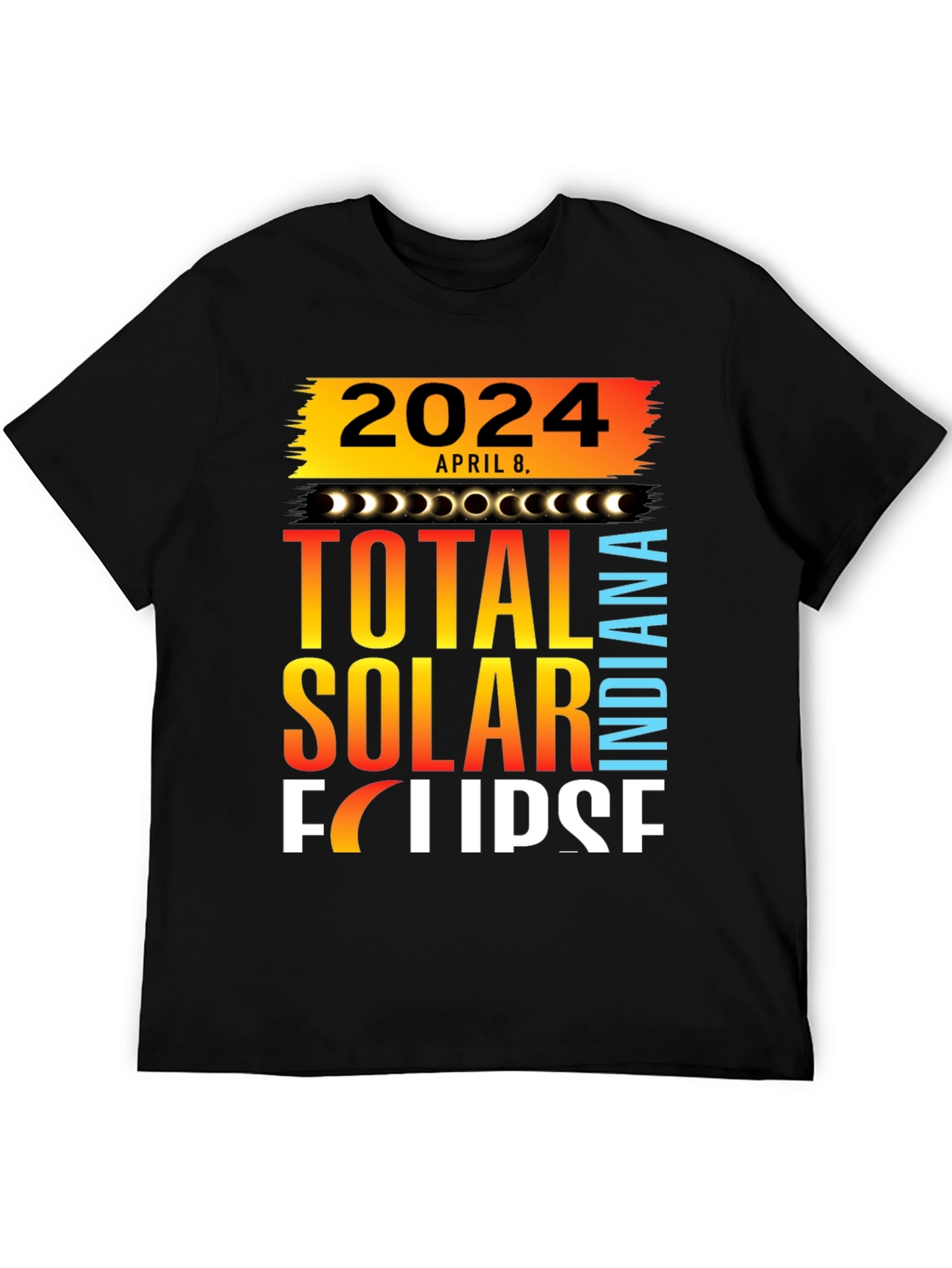 2024 Indiana Total Solar Eclipse T-Shirt