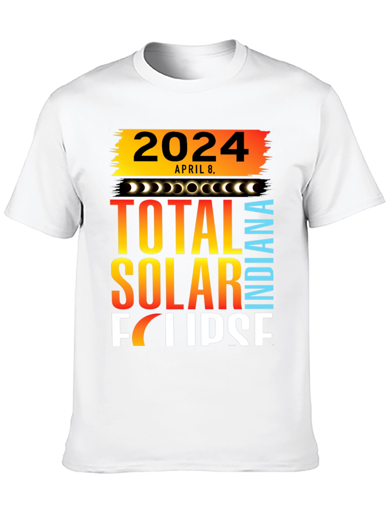2024 Indiana Total Solar Eclipse T-Shirt
