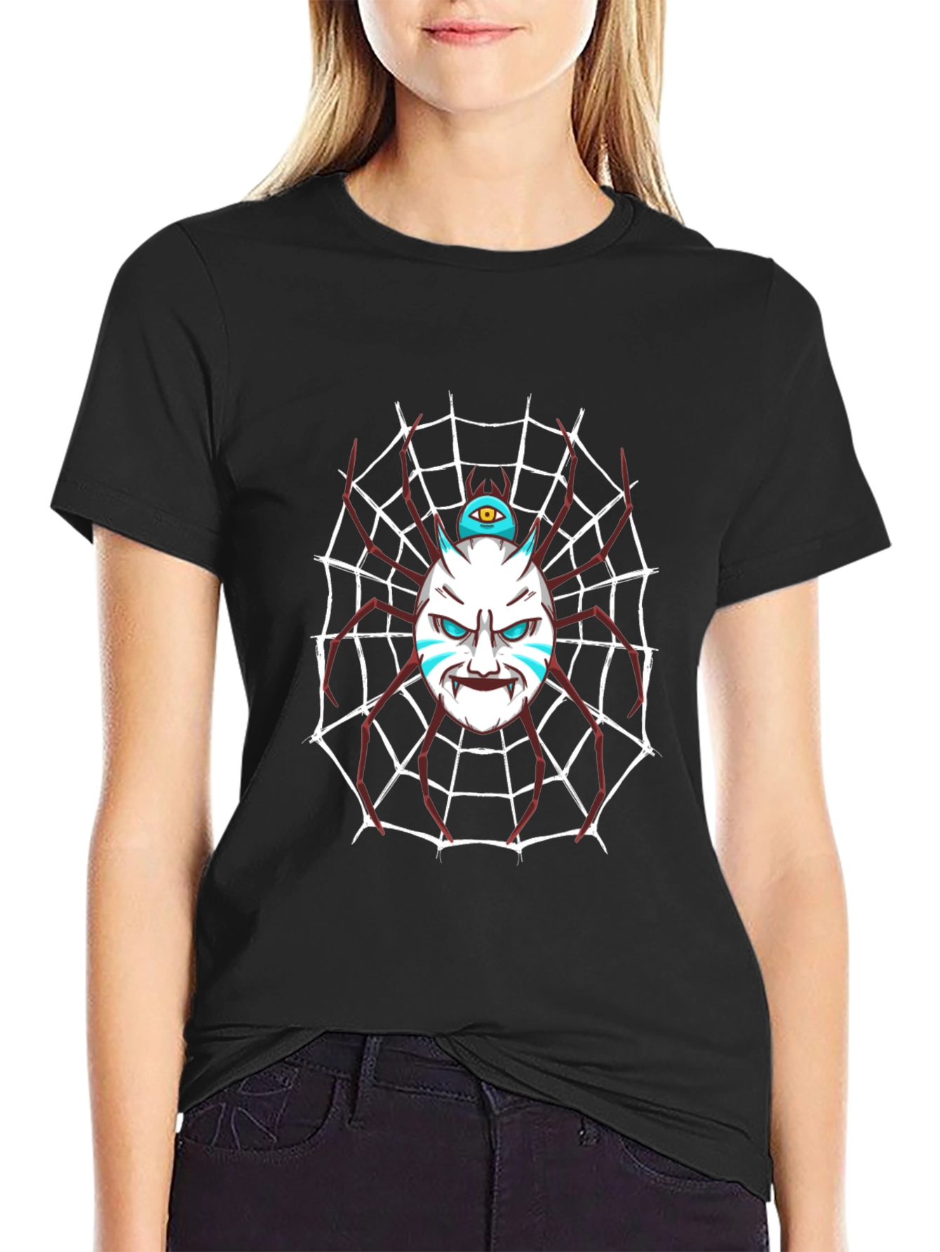 Spider Oni Mask T-Shirt