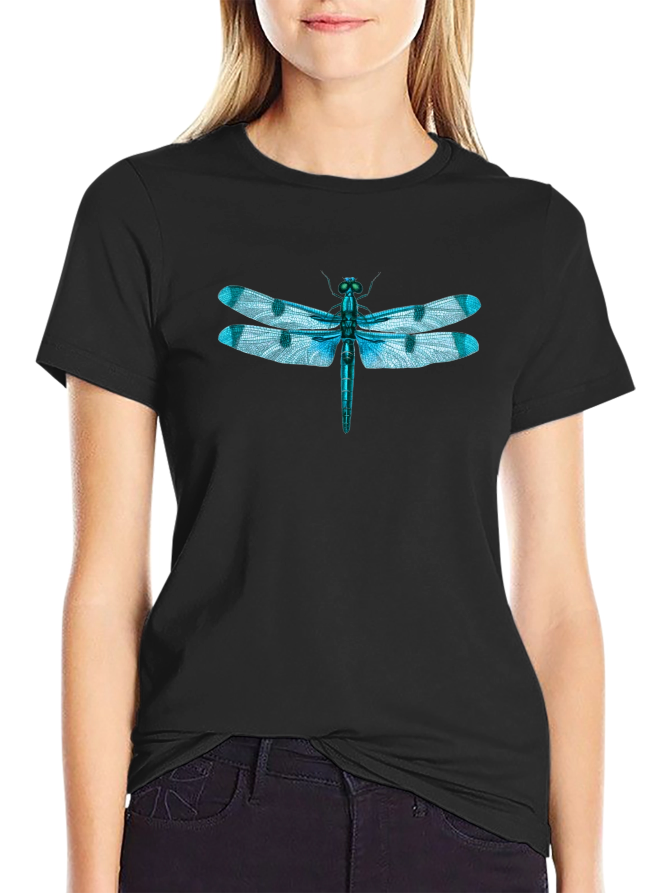 Dragonfly Graphic Tee - Unique Insect T-Shirt