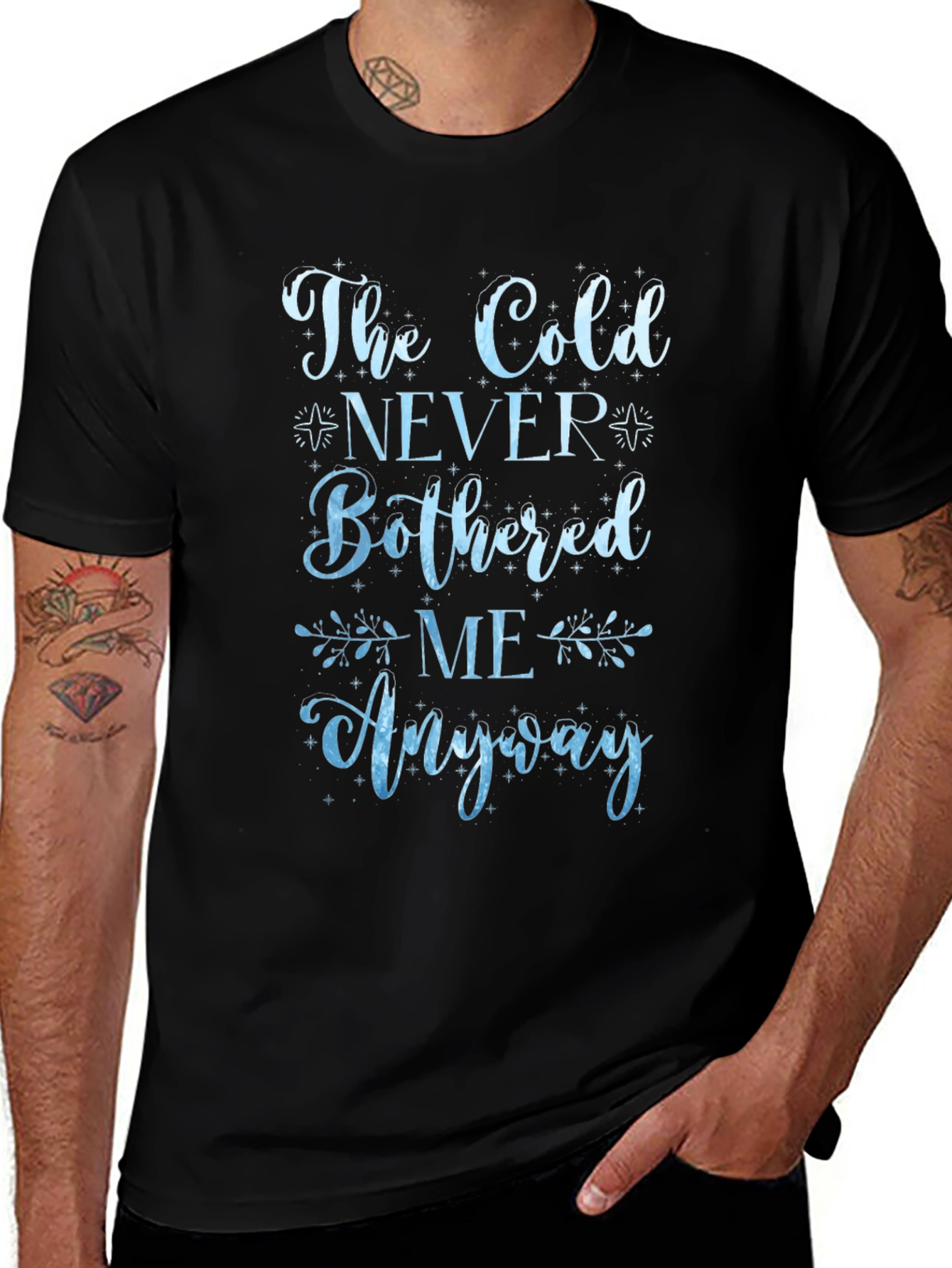 The Cold Never Bothered Me Anyway Graphic Tee