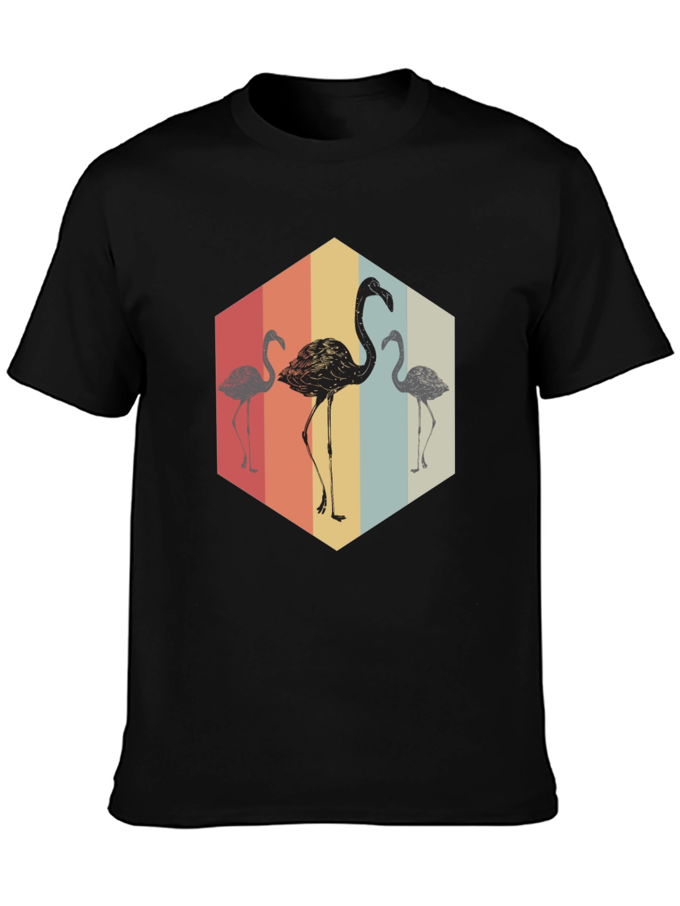 Retro Flamingo Graphic Tee