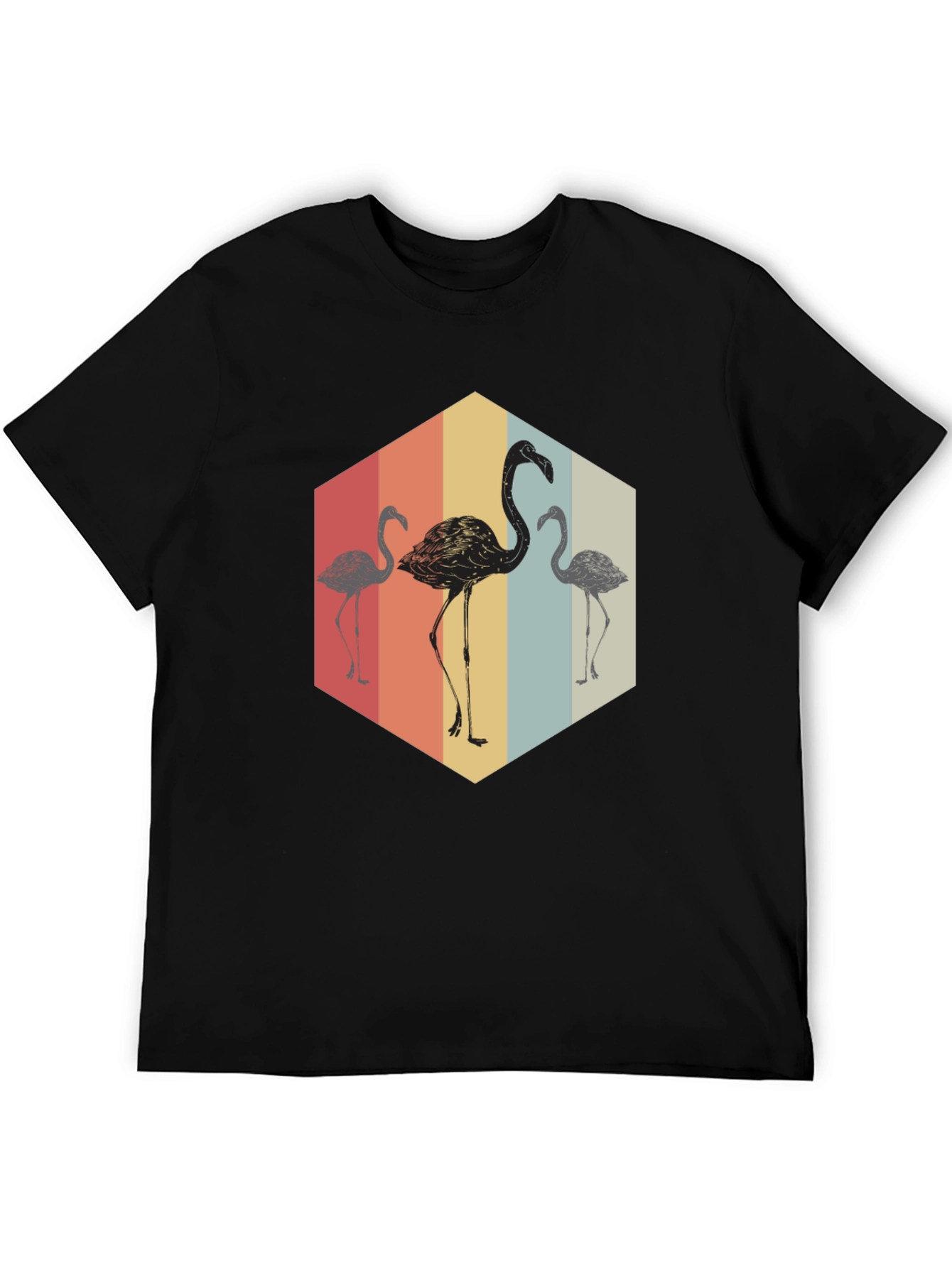 Retro Flamingo Graphic Tee