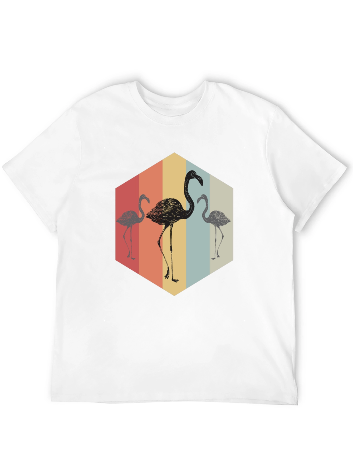 Retro Flamingo Graphic Tee