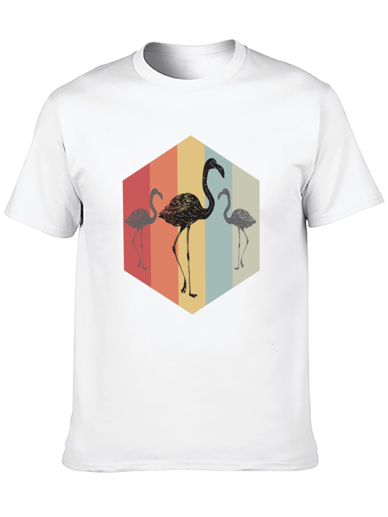 Retro Flamingo Graphic Tee