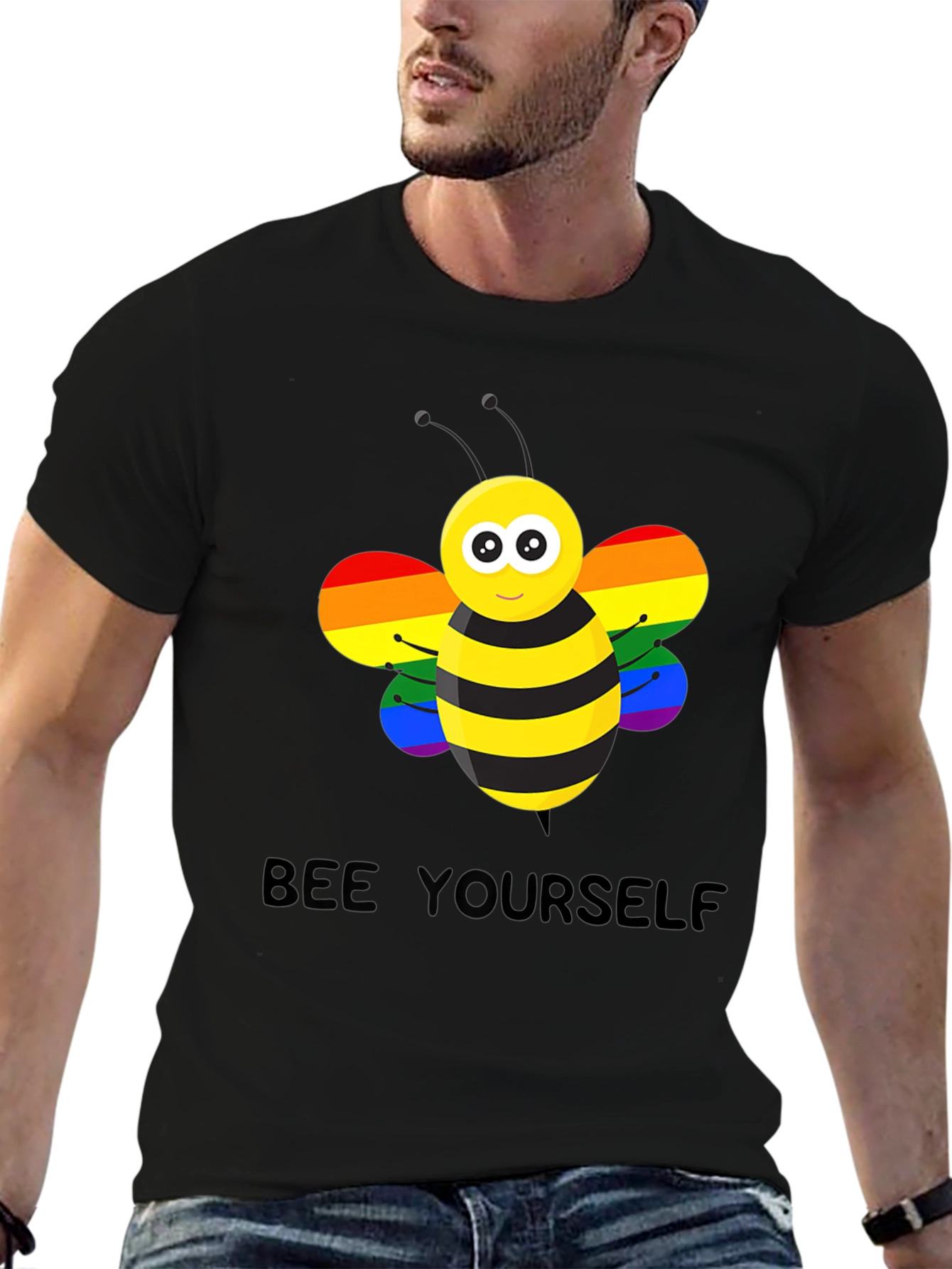 Bee Yourself LGBTQ+ Pride T-Shirt
