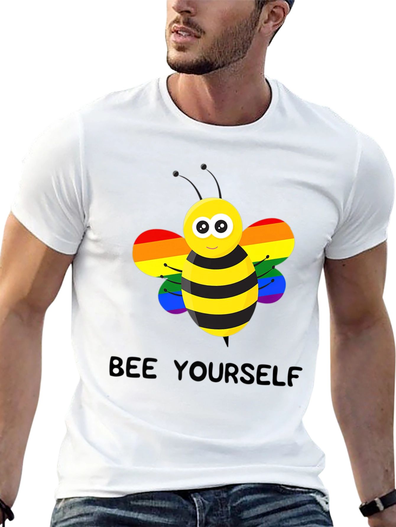 Bee Yourself LGBTQ+ Pride T-Shirt