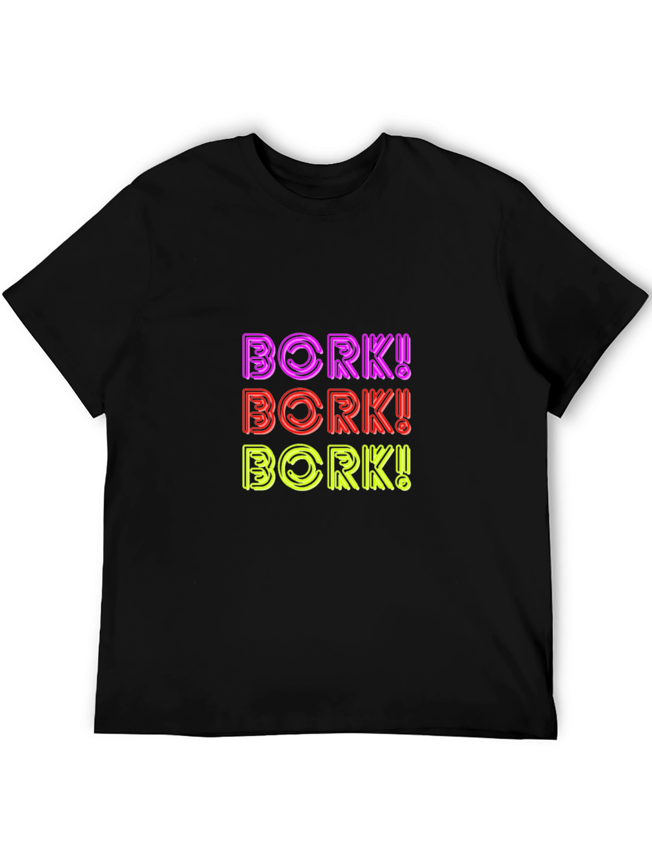 BORK! Graphic Print T-Shirt