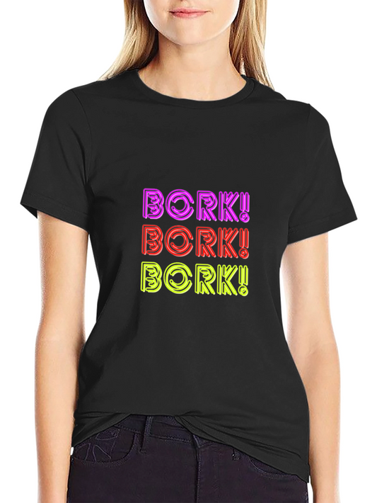 BORK! Graphic Print T-Shirt