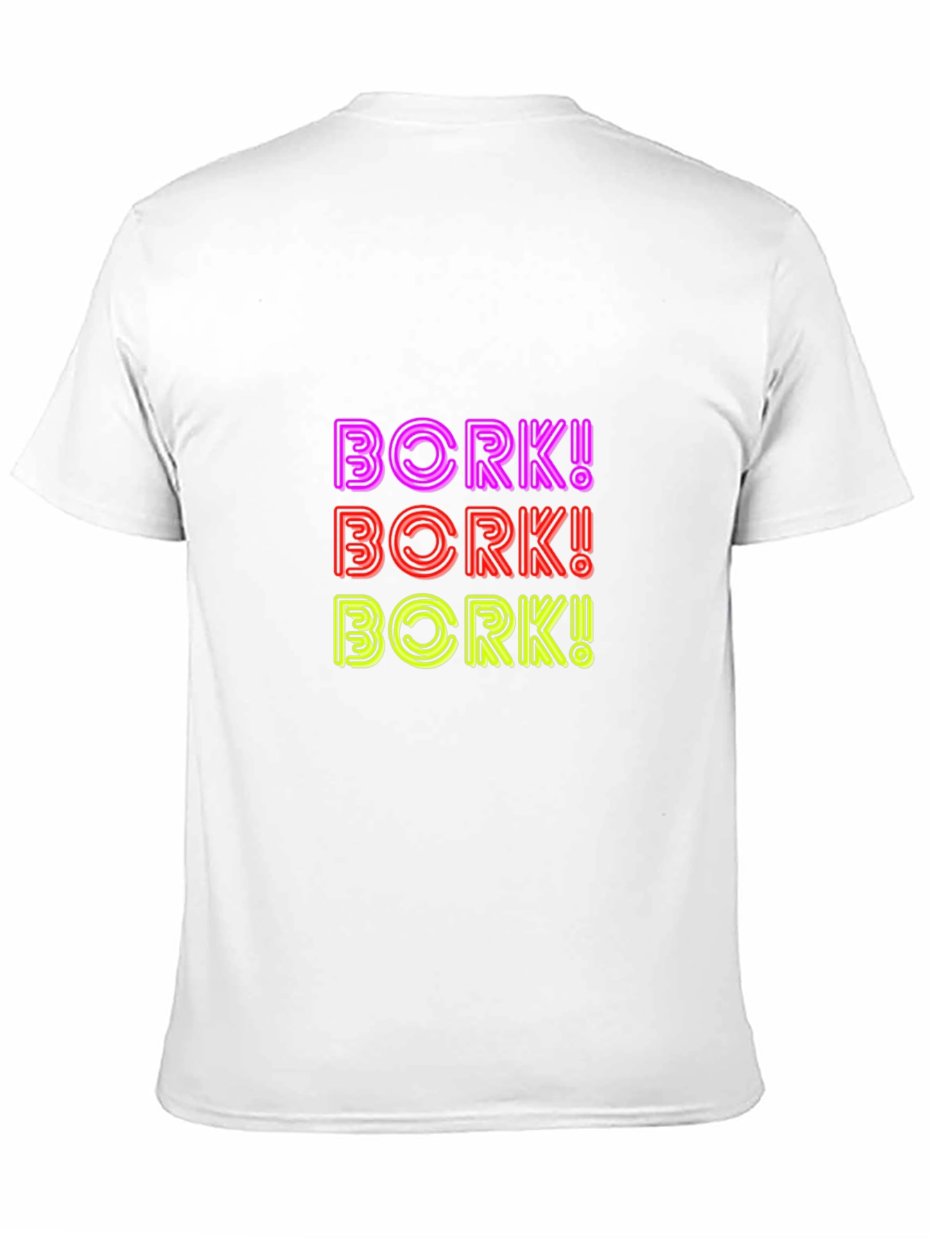 BORK! Graphic Print T-Shirt