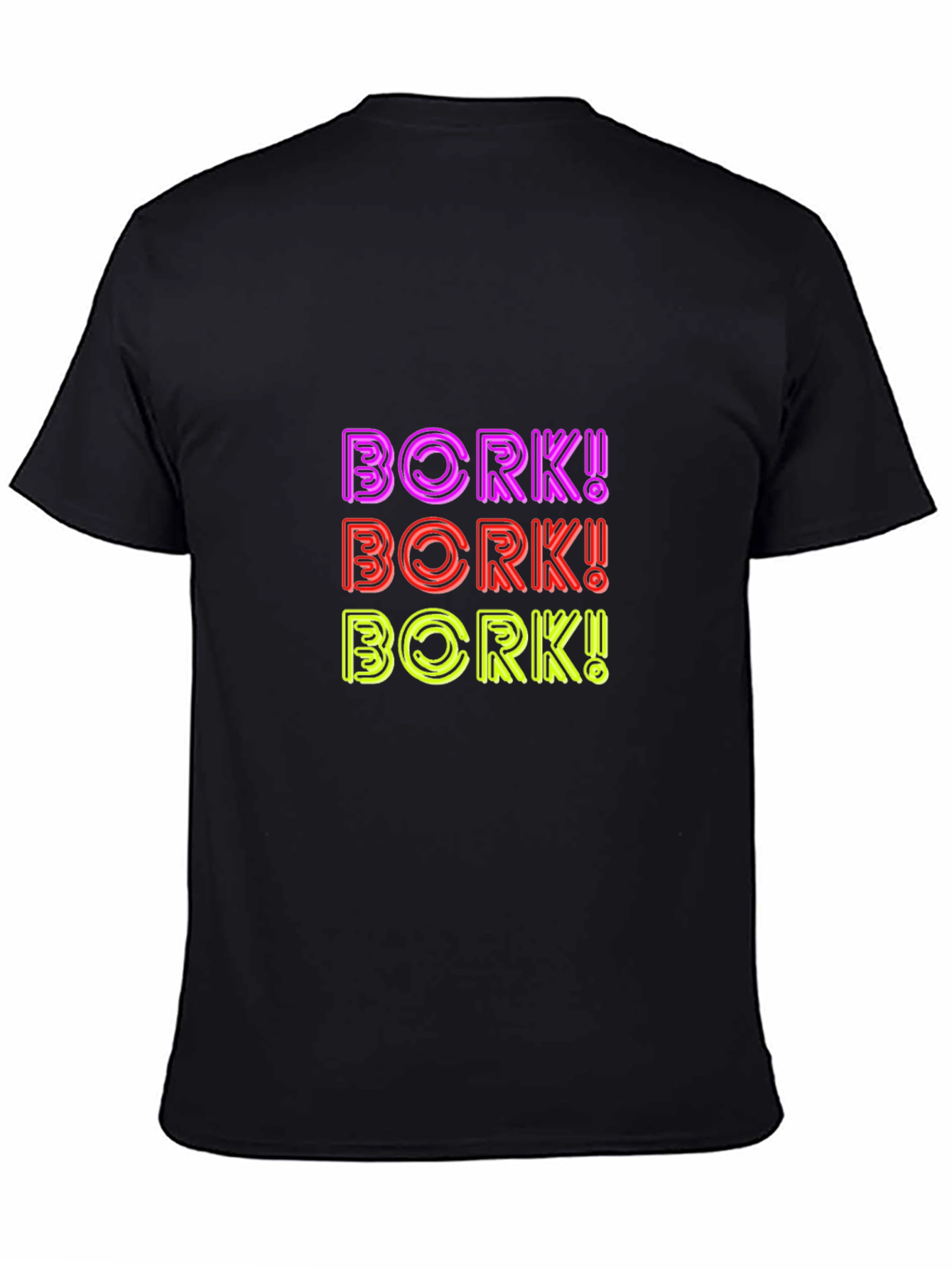 BORK! Graphic Print T-Shirt
