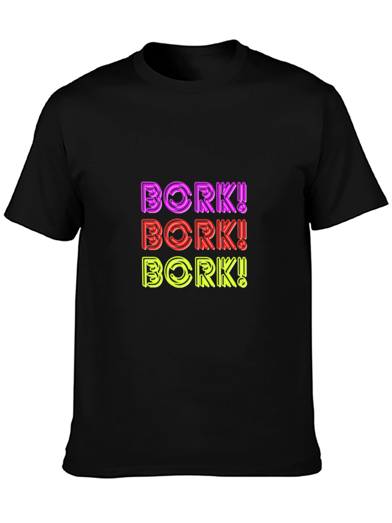 BORK! Graphic Print T-Shirt