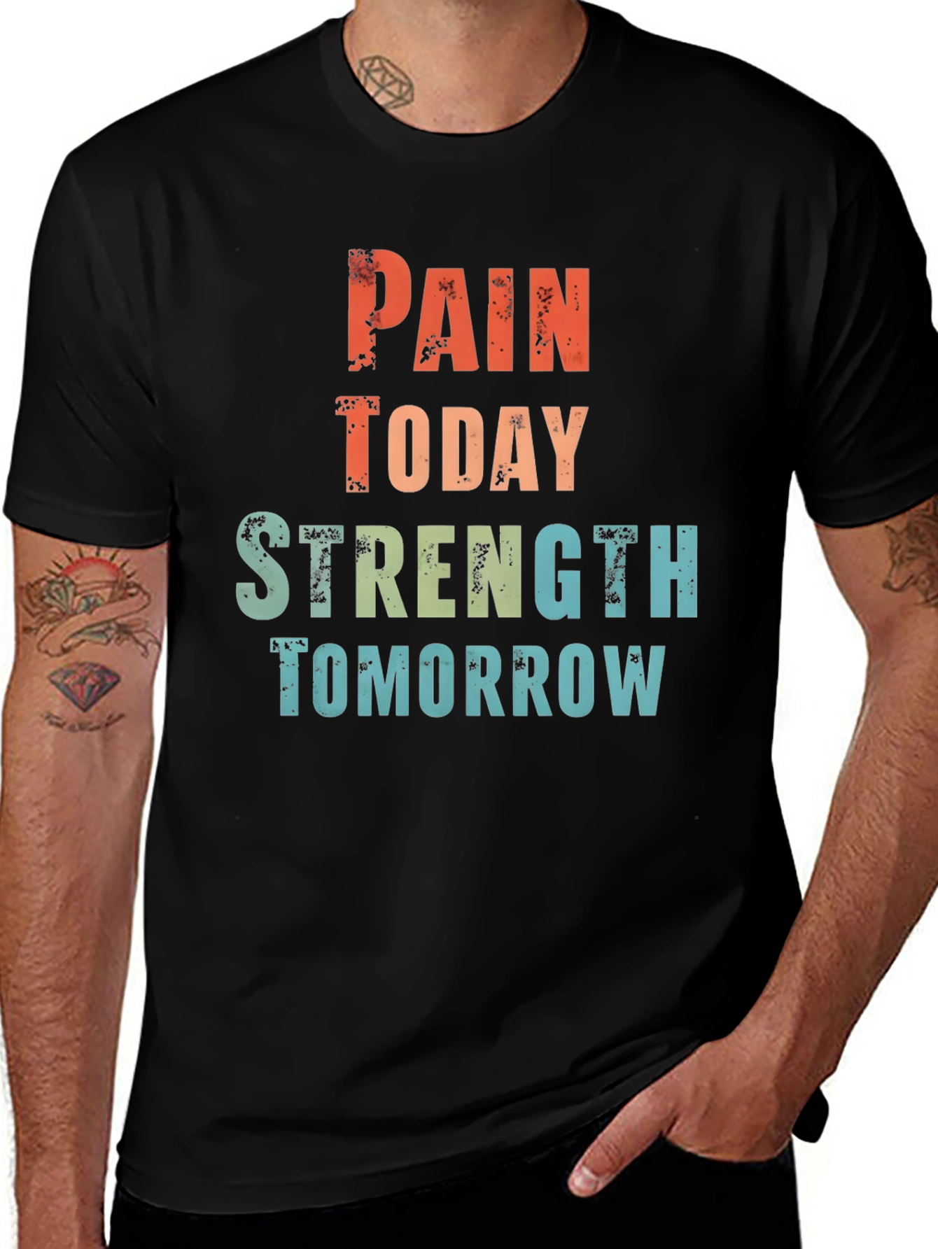 Motivational Pain Strength T-Shirt