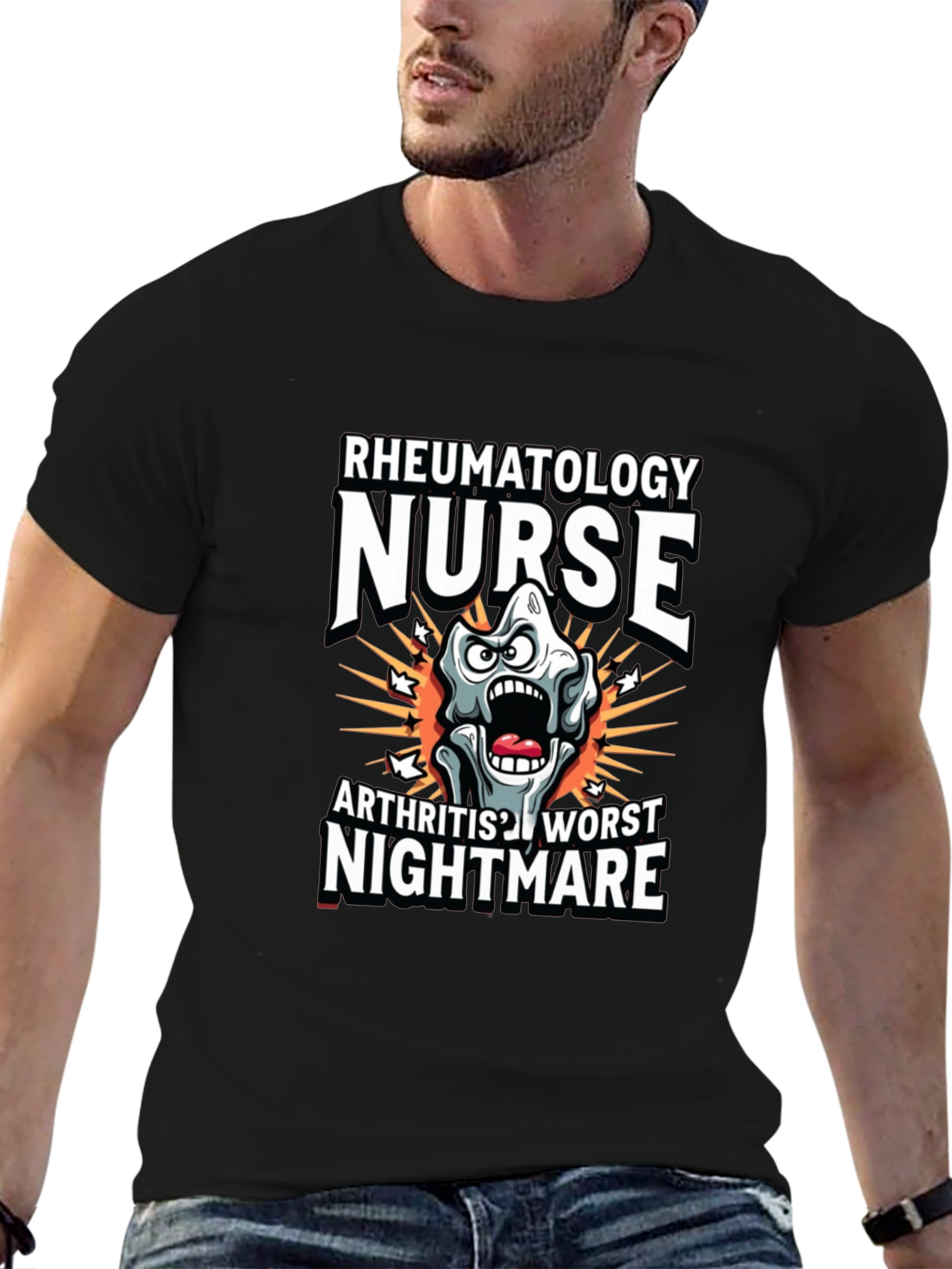 Rheumatology Nurse T-Shirt Arthritis Nightmare
