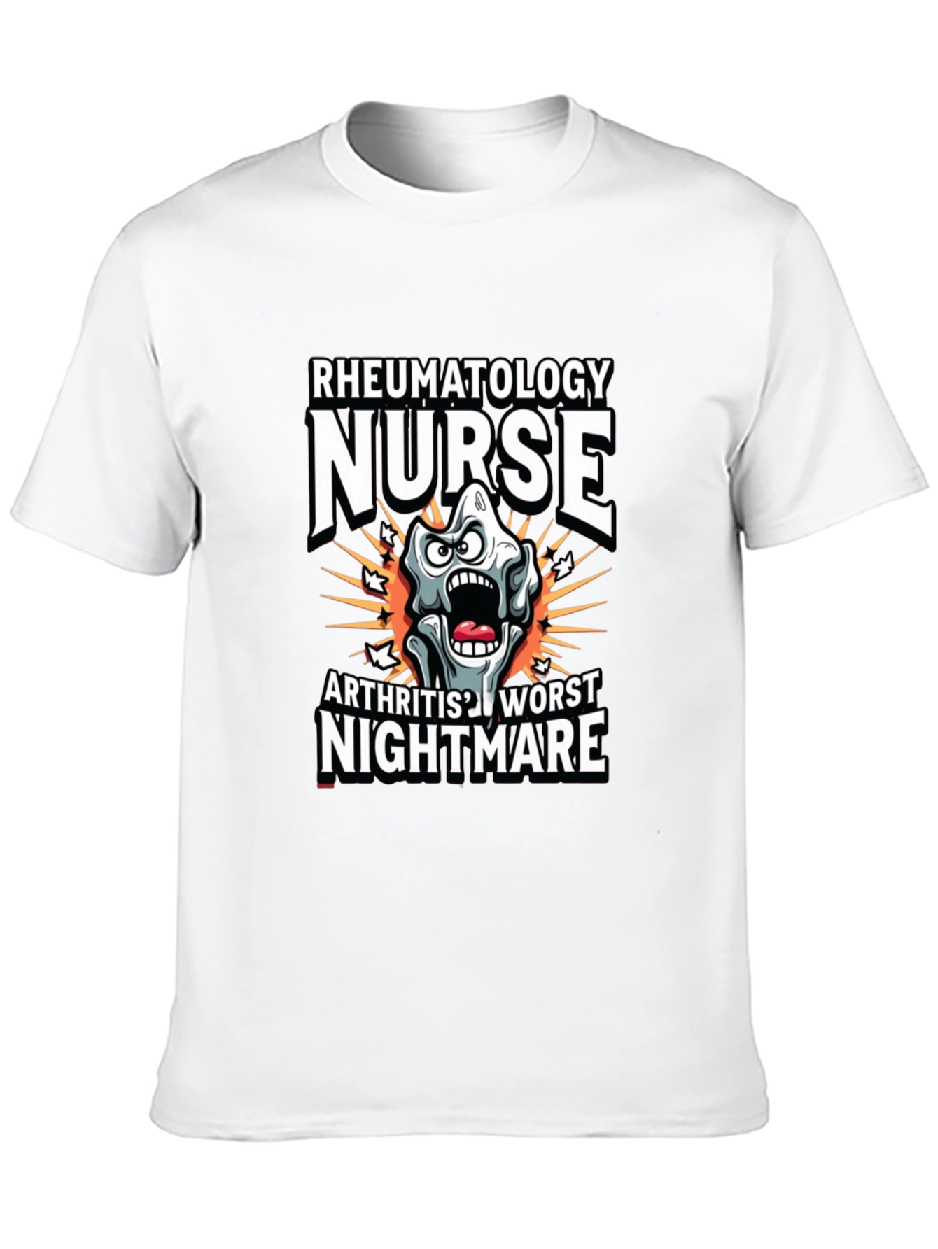 Rheumatology Nurse T-Shirt Arthritis Nightmare