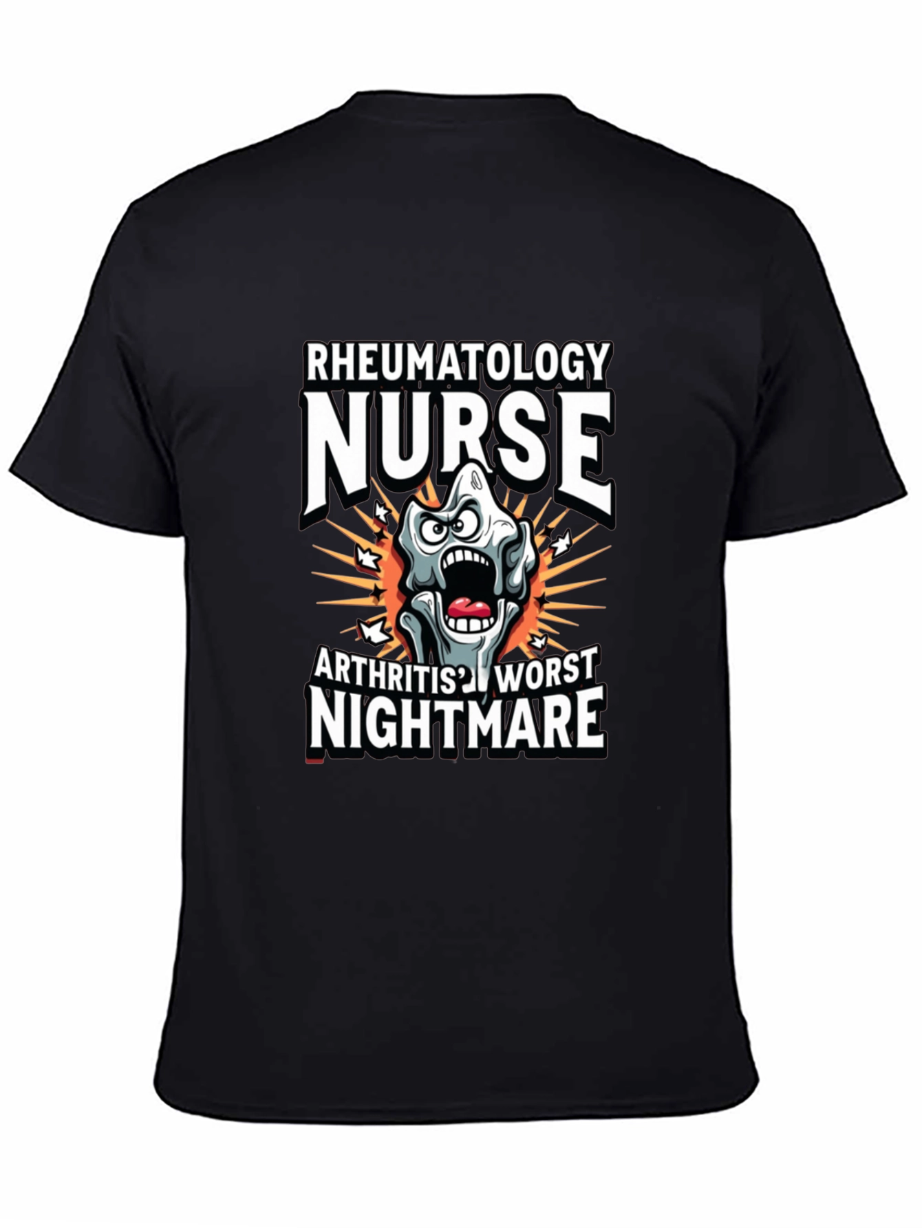 Rheumatology Nurse T-Shirt Arthritis Nightmare